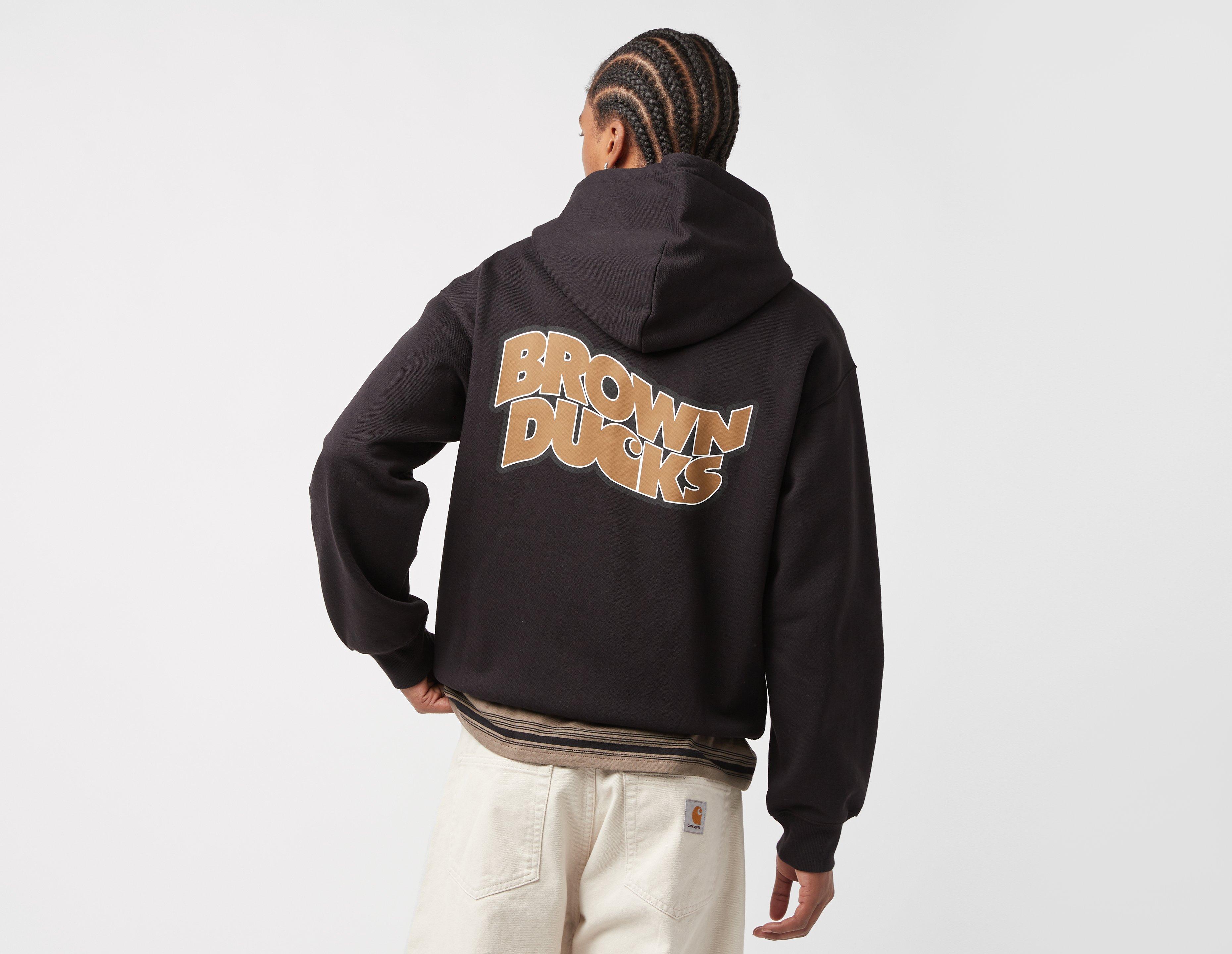 ★24-25FW新作★CARHARTT★HOODED BROWN DUCKS SWEATSHIRT Carhartt WIP Hooded Brown Ducks Sweatshirt | Hamilton Brown