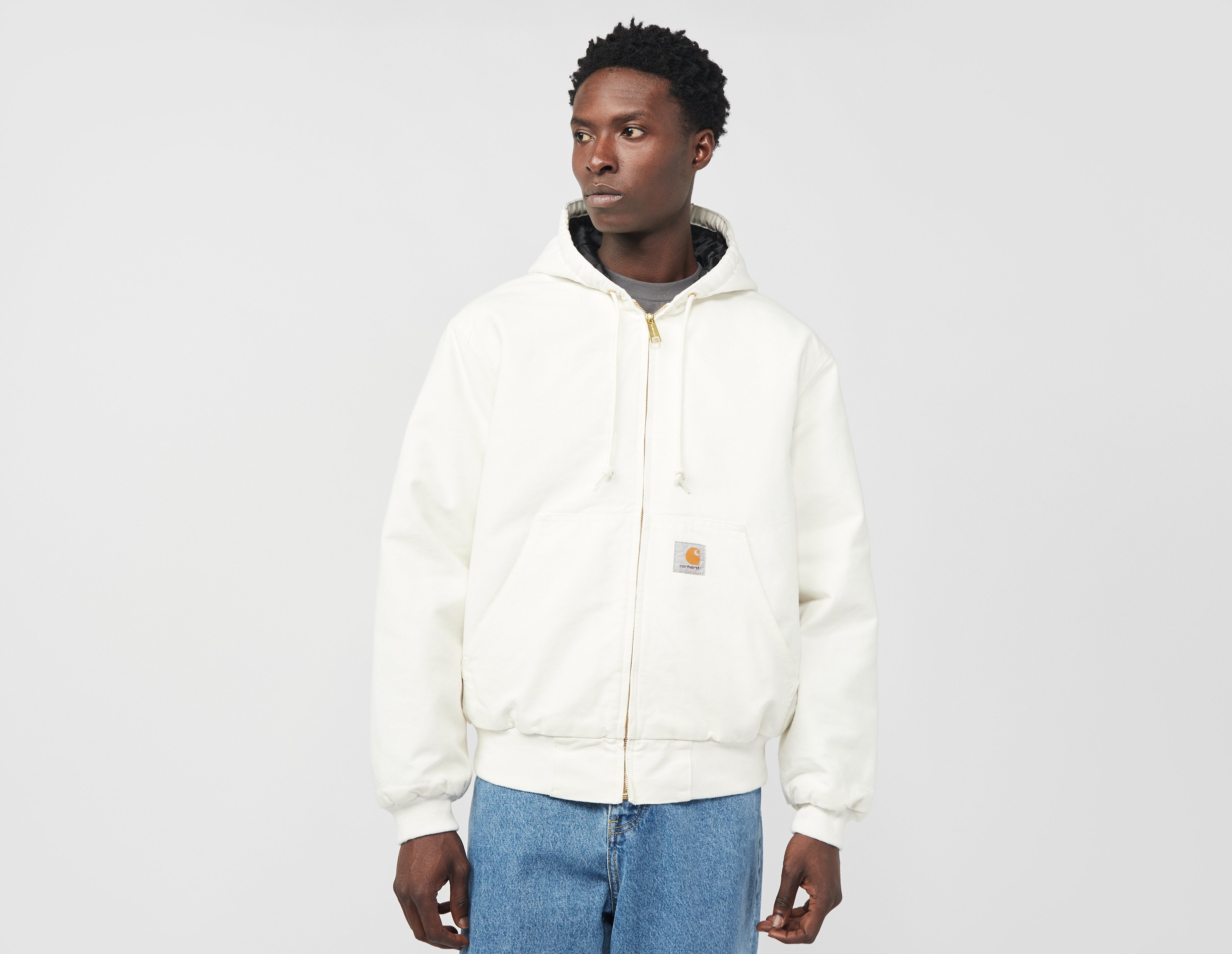 White Carhartt WIP OG Active Jacket size