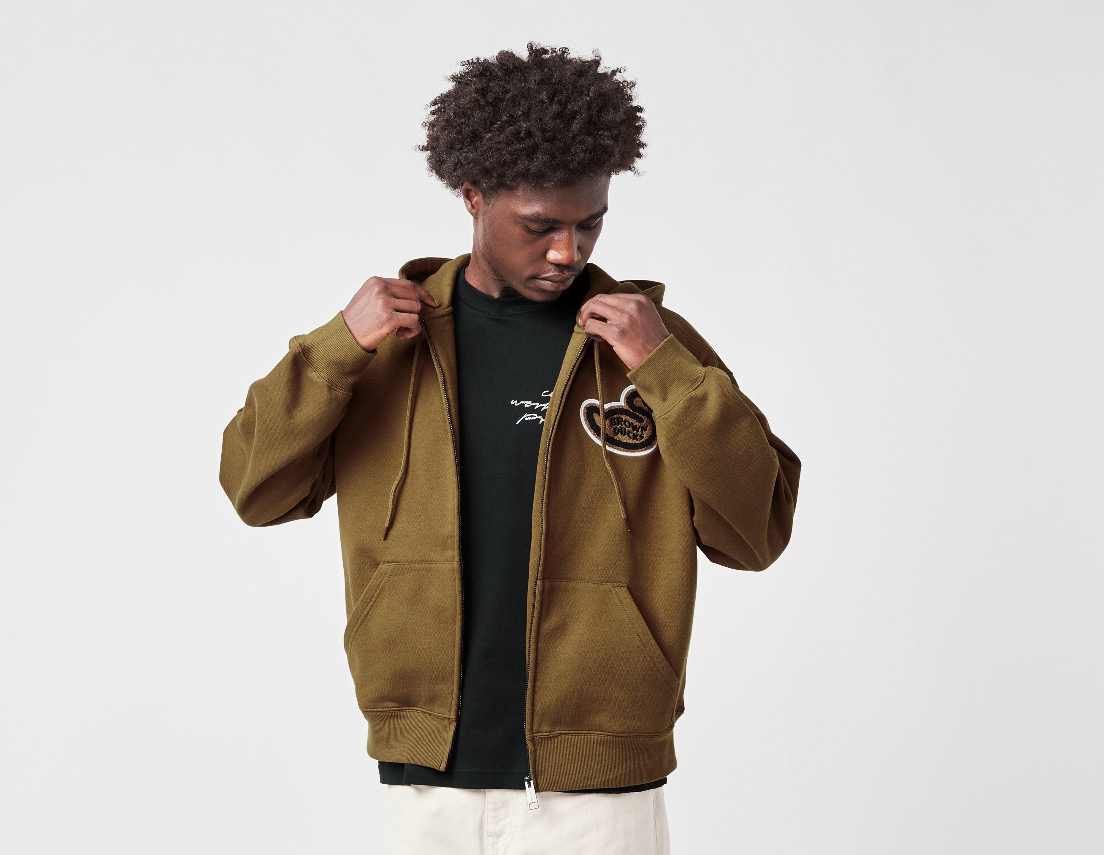 Carhartt WIP Brown Ducks Zip Hoodie