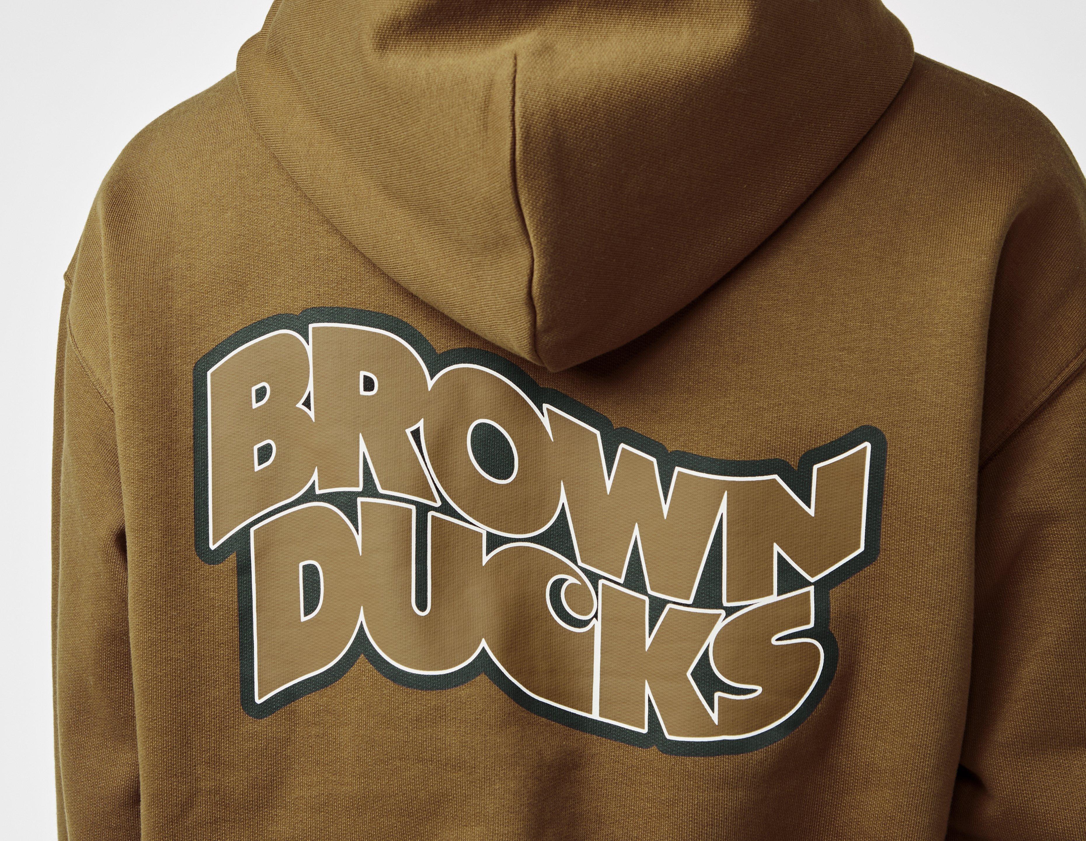 Carhartt WIP Brown Ducks Zip Hoodie
