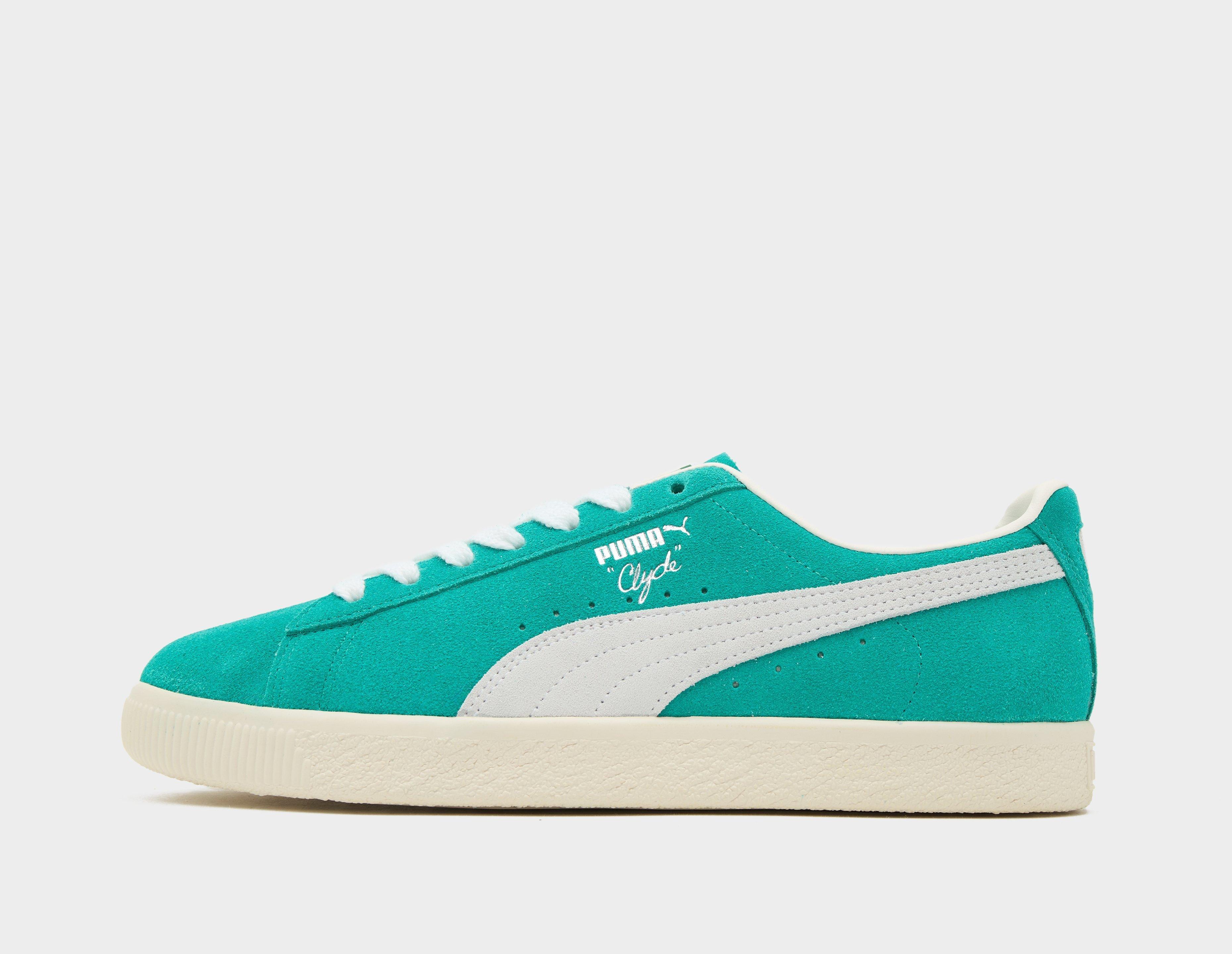 Green PUMA Clyde size