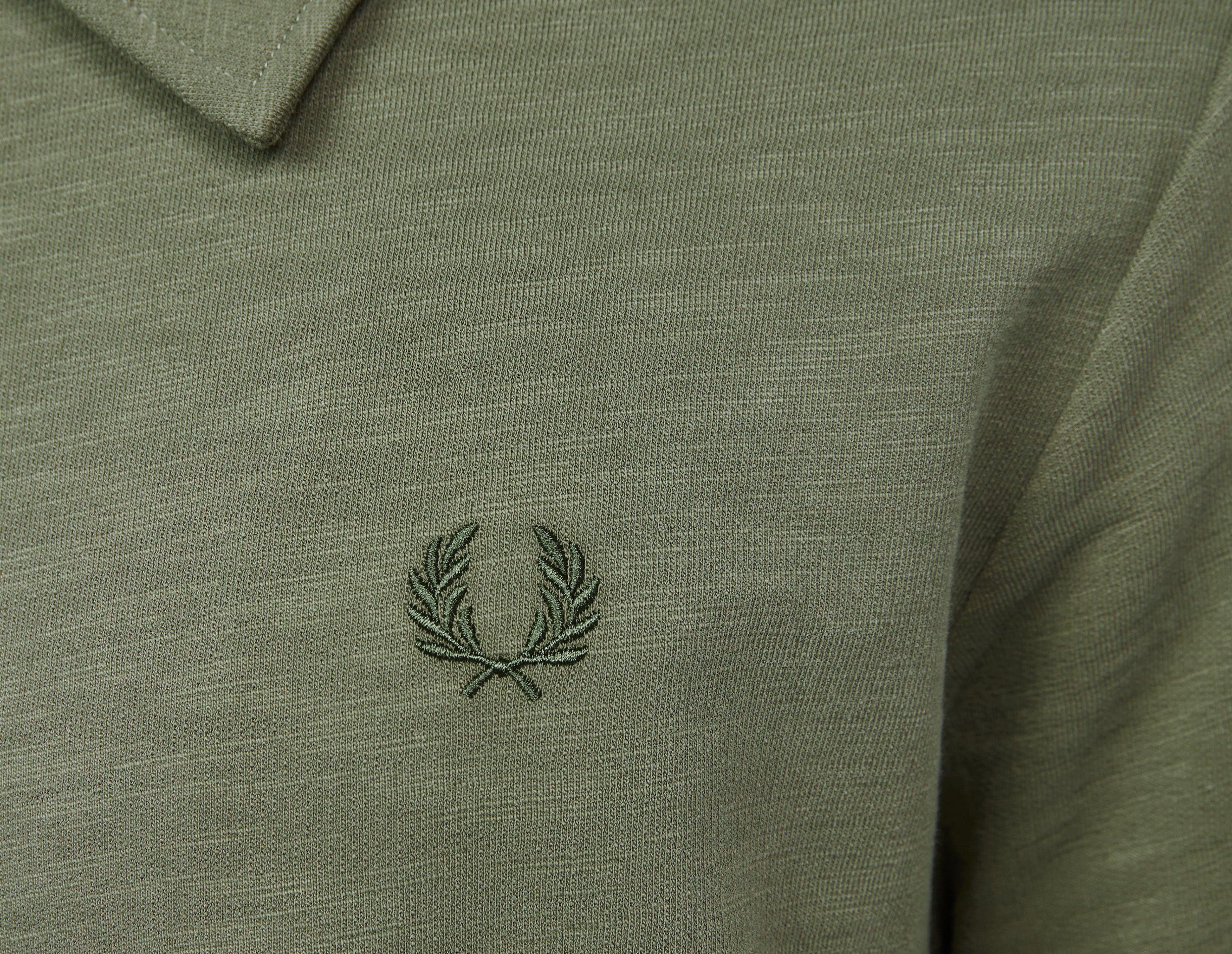 Fred Perry Zip Neck Collared Sweatshirt