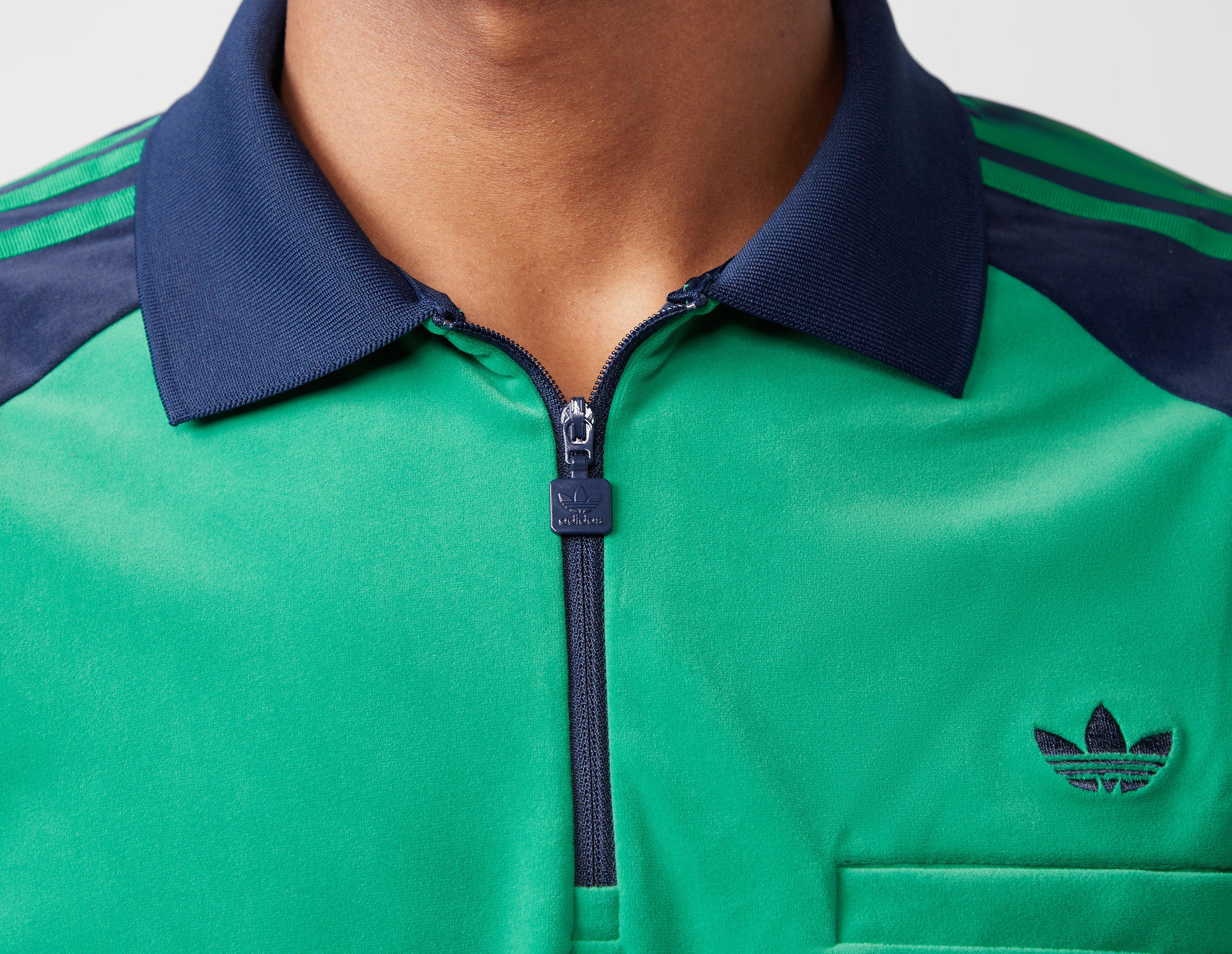 Unit-le-imm? | Green adidas Originals 70s Velour Long Sleeve