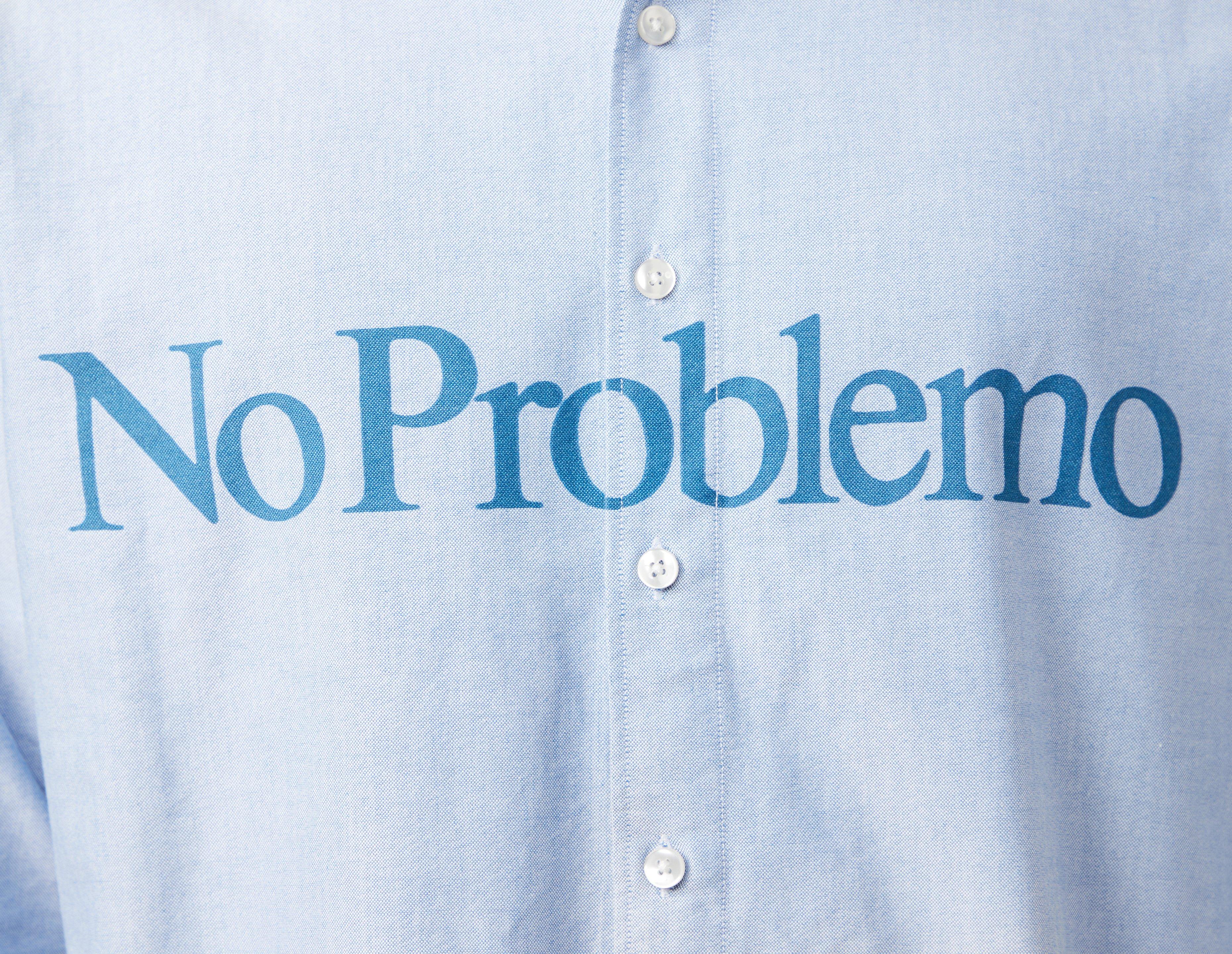 No Problemo Large Logo Oxford Shirt