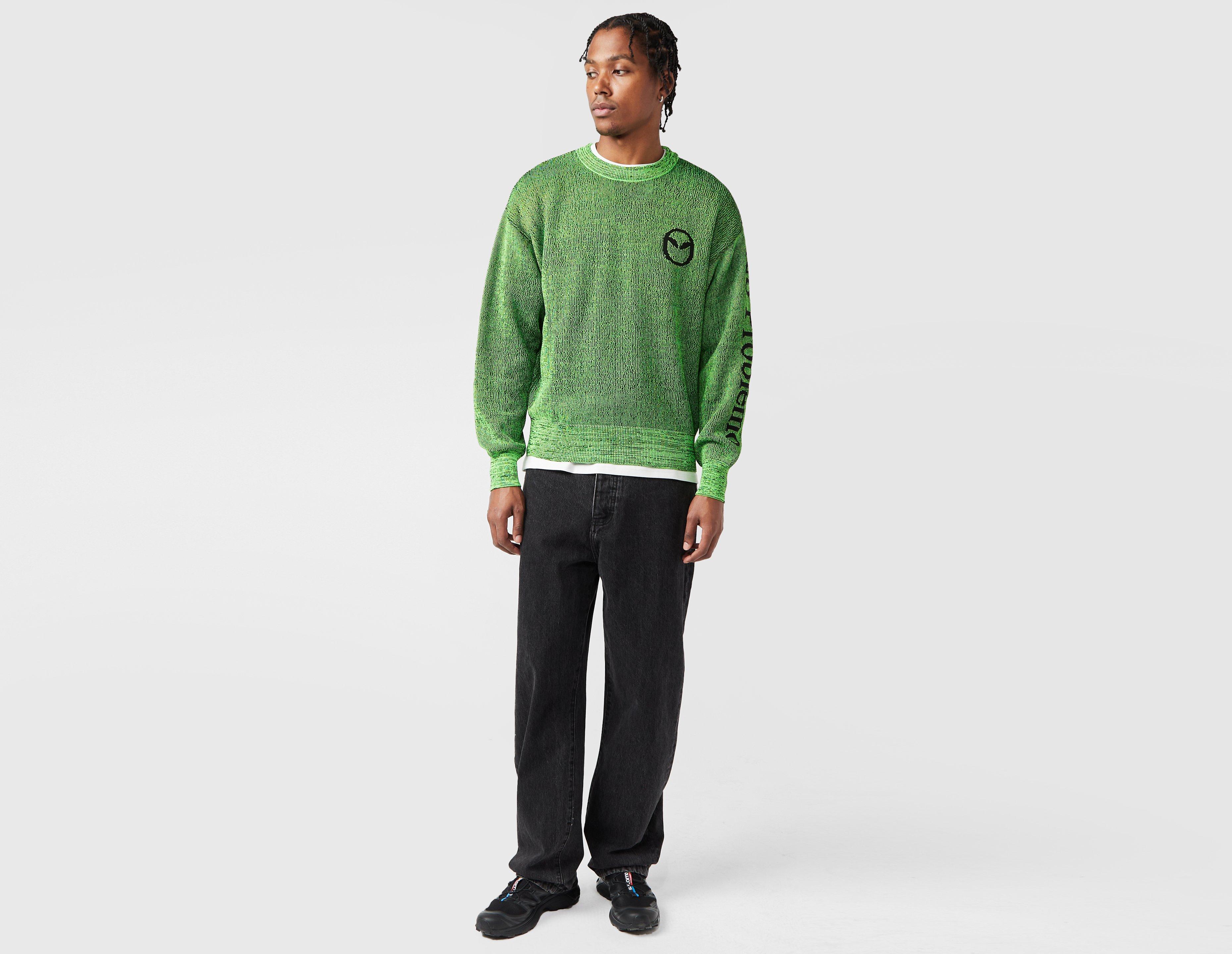 No Problemo Alien-O Glitch Knit Sweatshirt