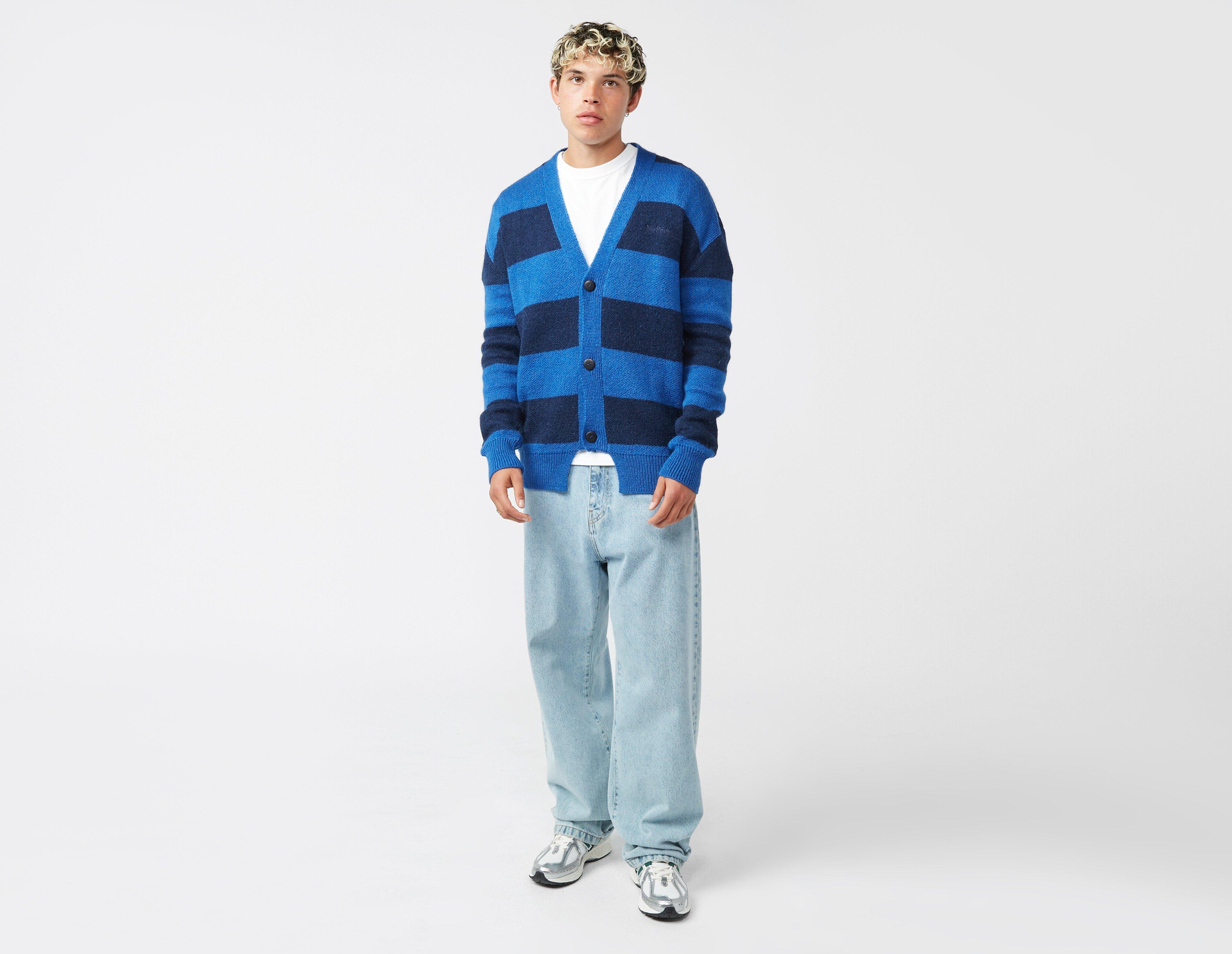 No Problemo Striped Mohair Cardigan
