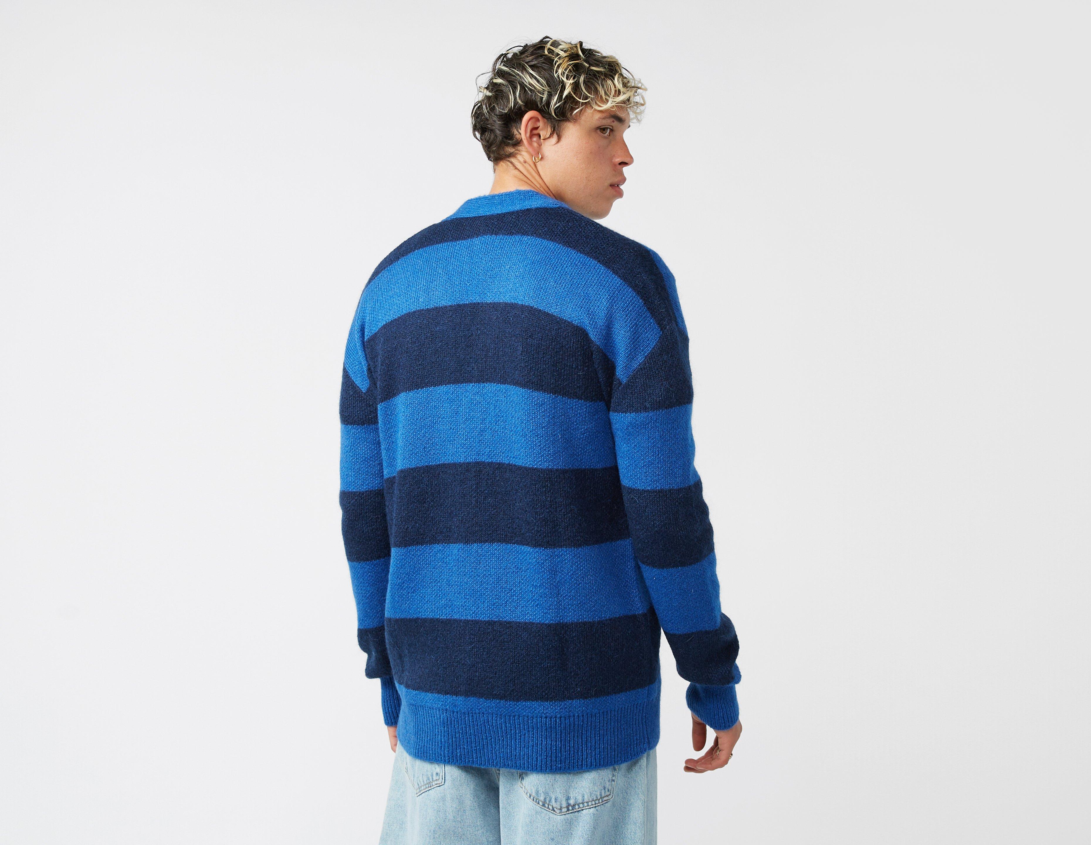 No Problemo Striped Mohair Cardigan