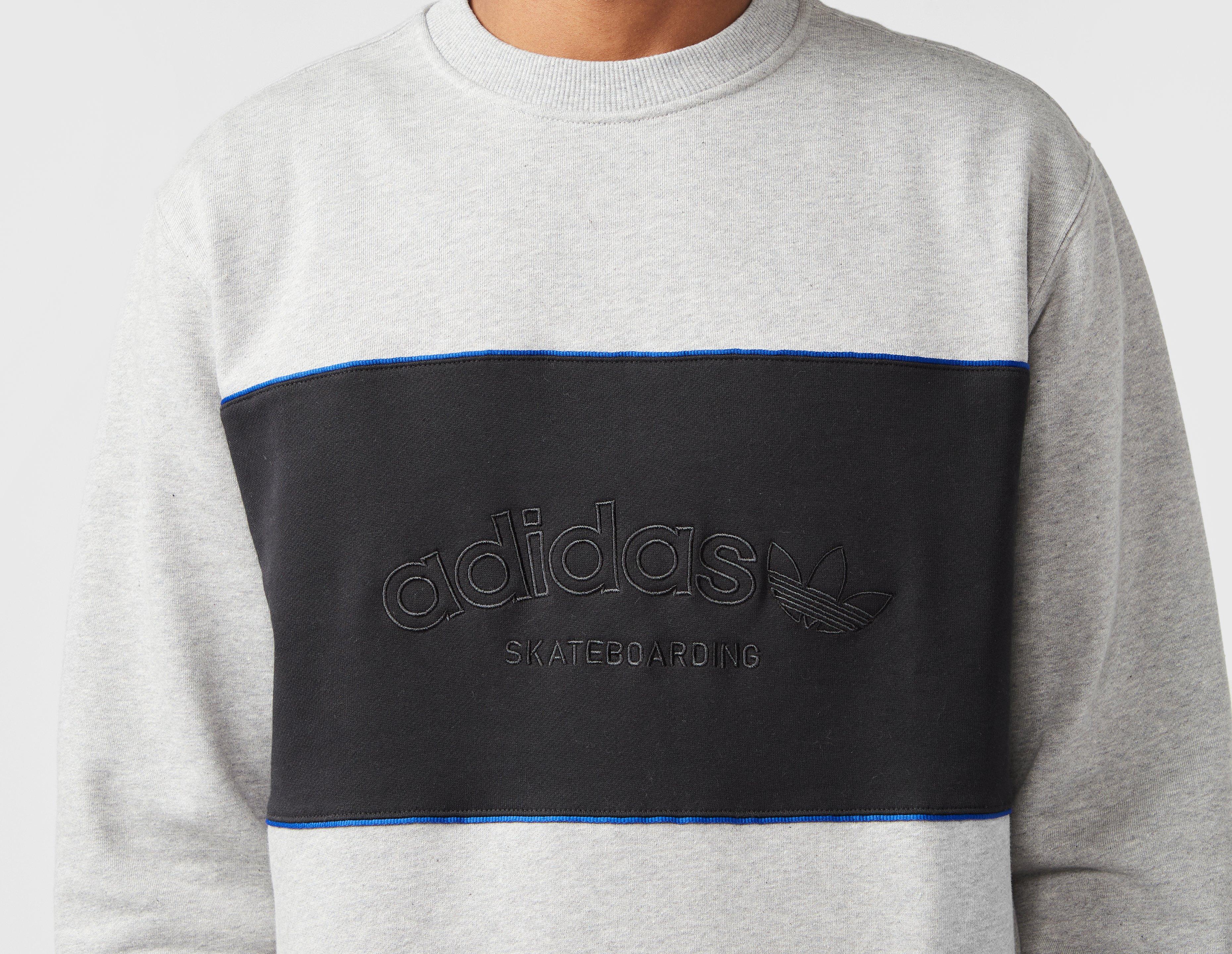 adidas Skateboarding Arched Logo Crew Sweatshirt