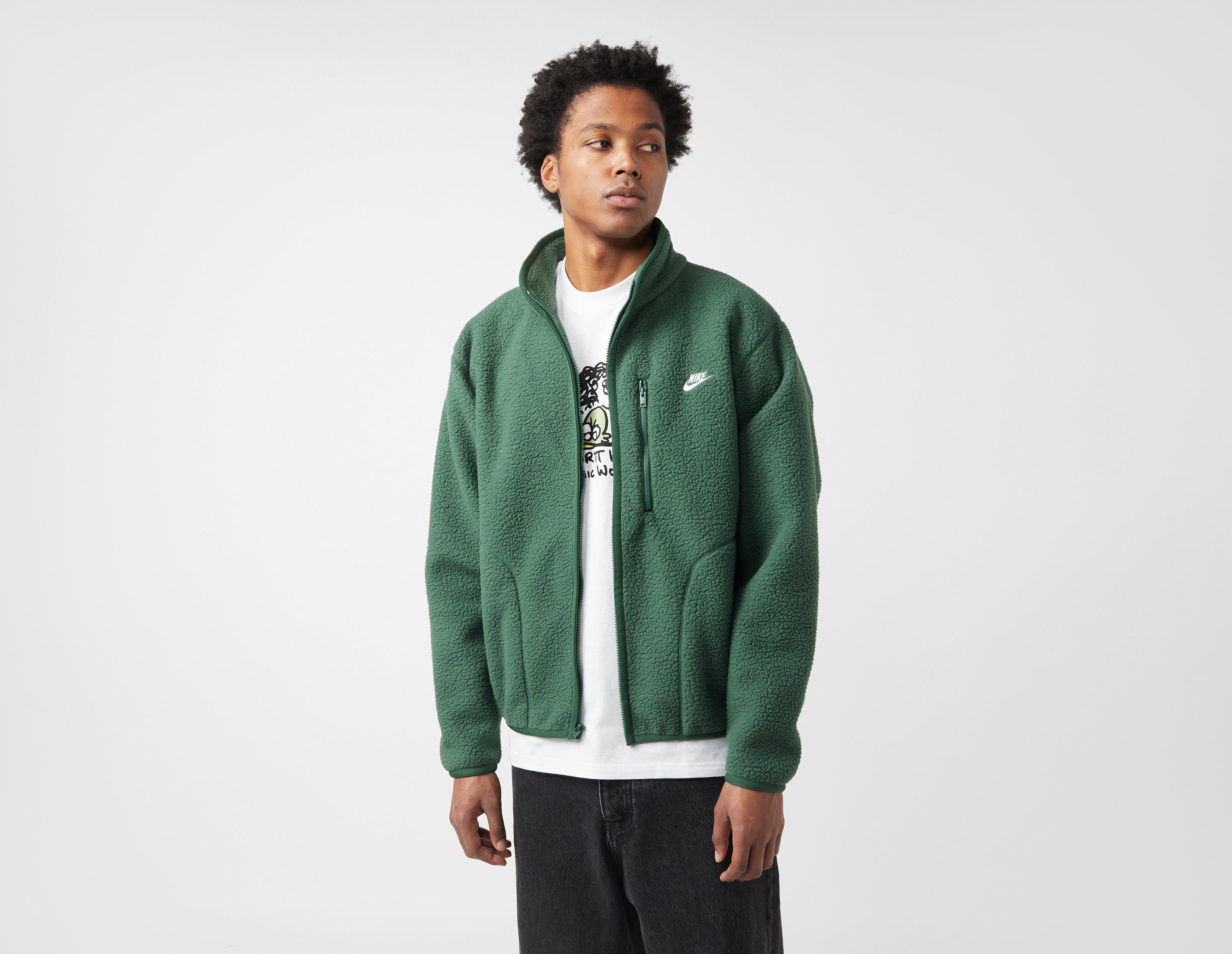 Mens green nike jacket hotsell