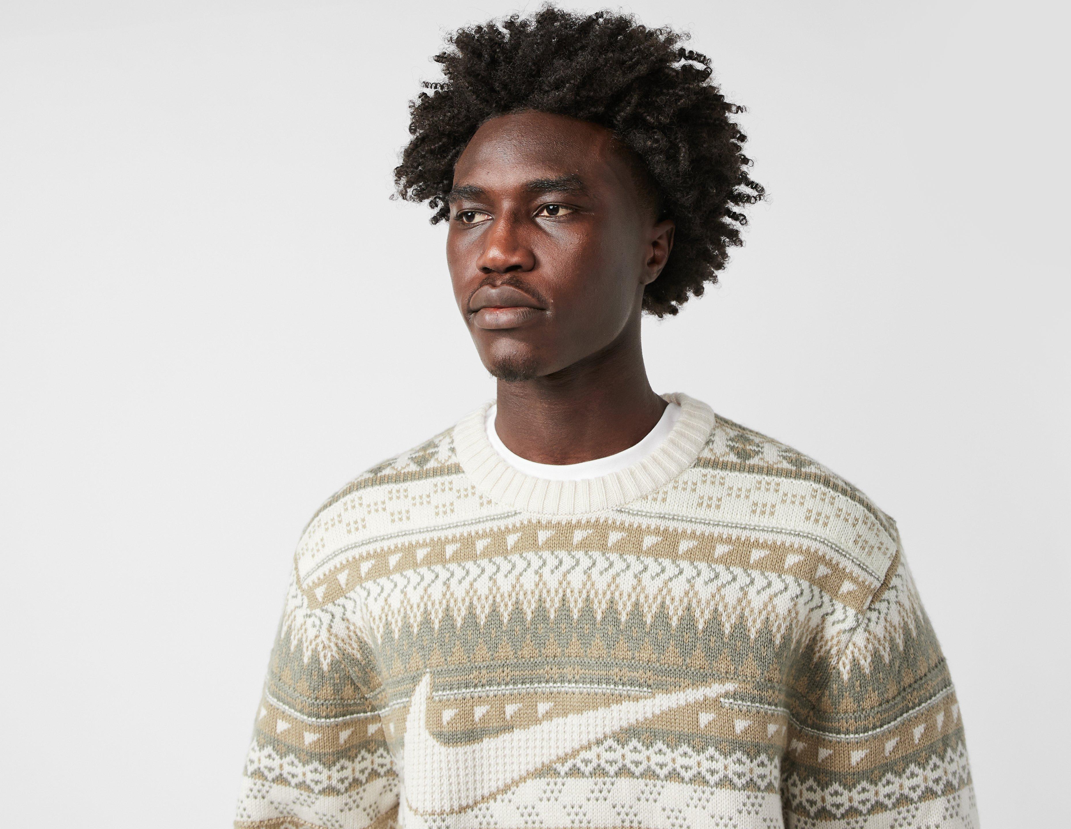 Nike Life Fair Isle Swoosh Jumper
