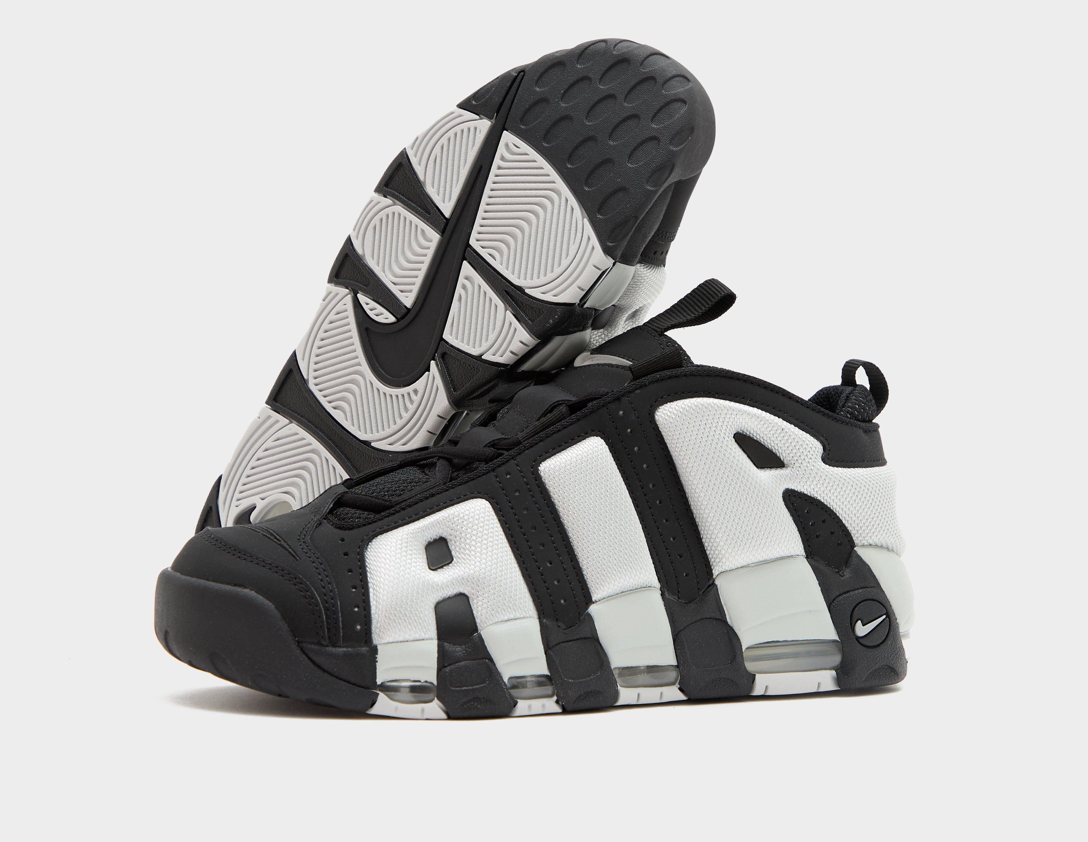 Black Nike Air More Uptempo Low size