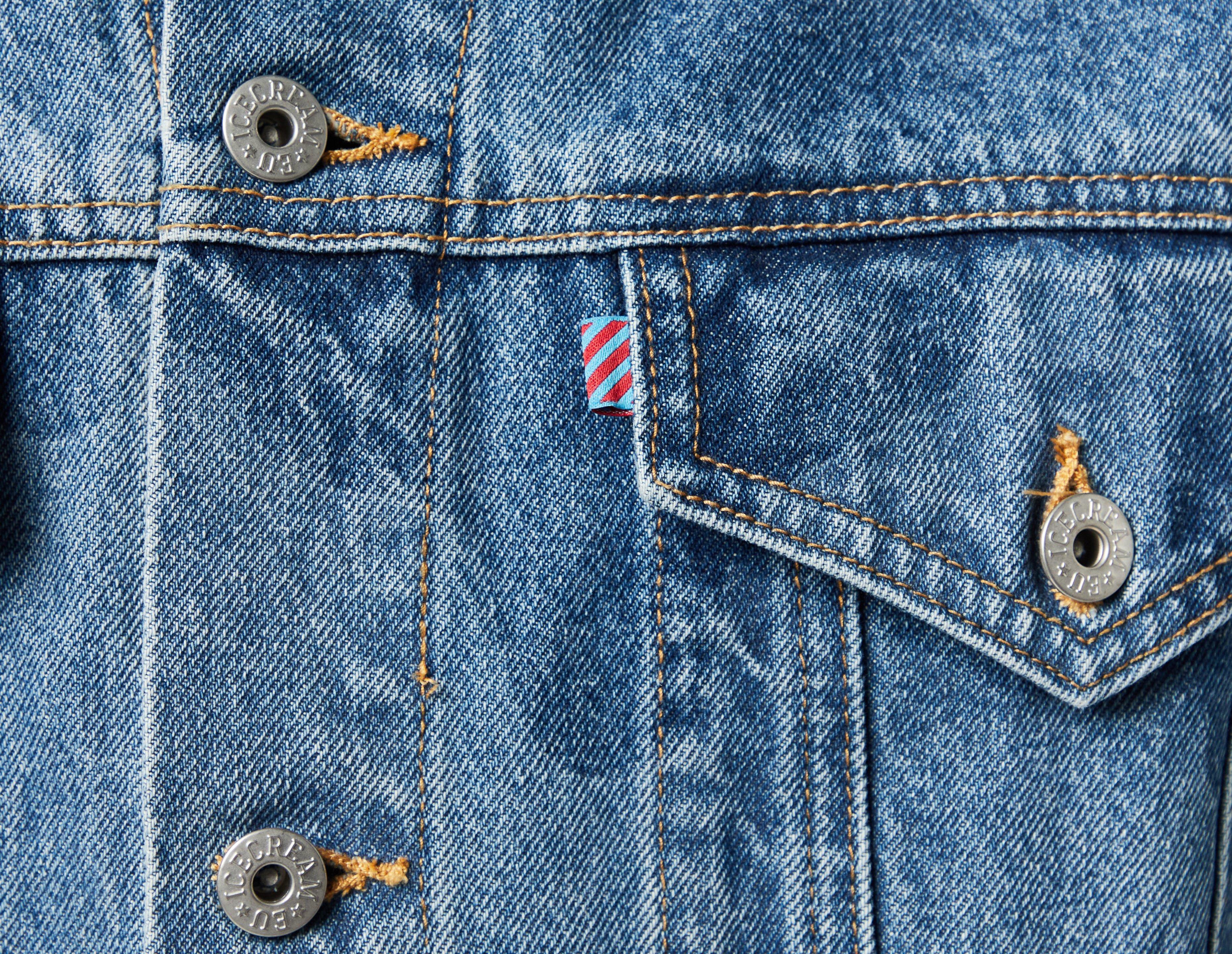 ICECREAM Drip Denim Jacket