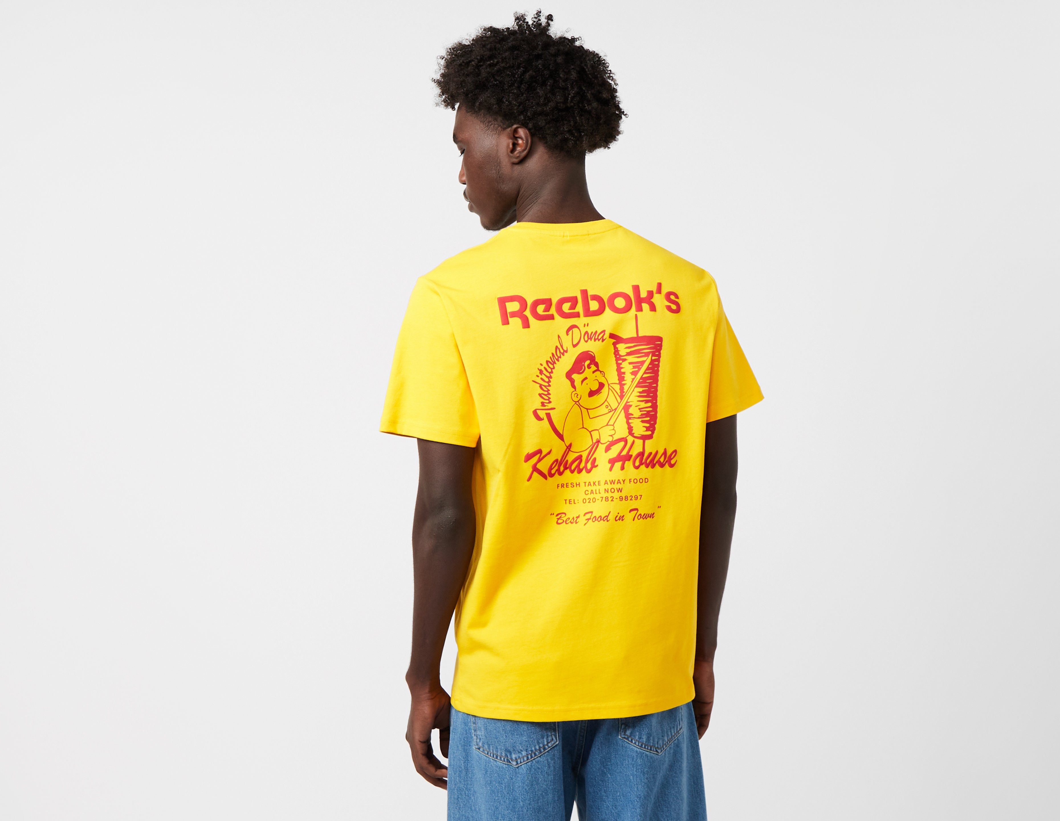 Yellow Reebok Bab T Shirt size exclusive size