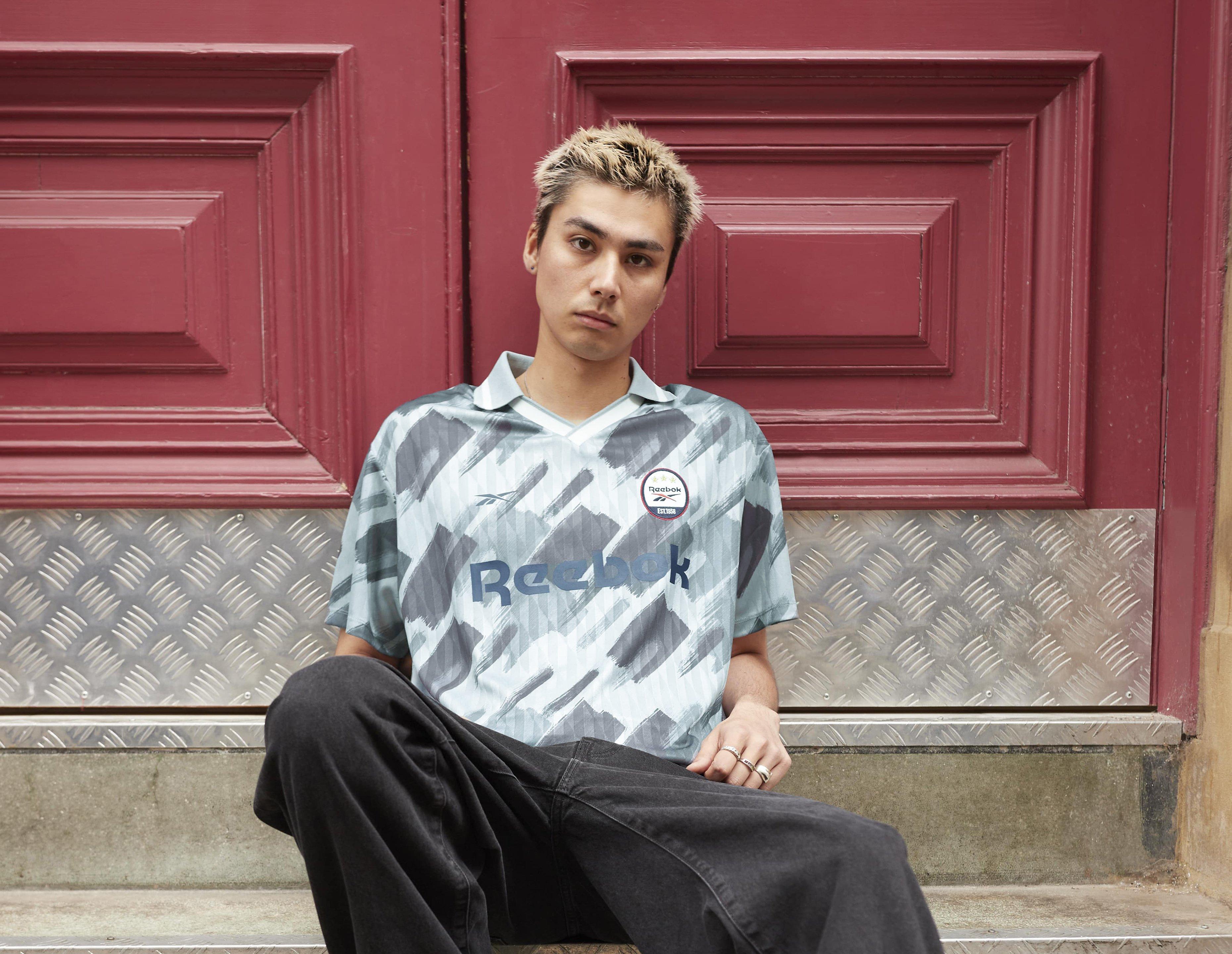 Reebok Farrow Football T-Shirt - size? exclusive