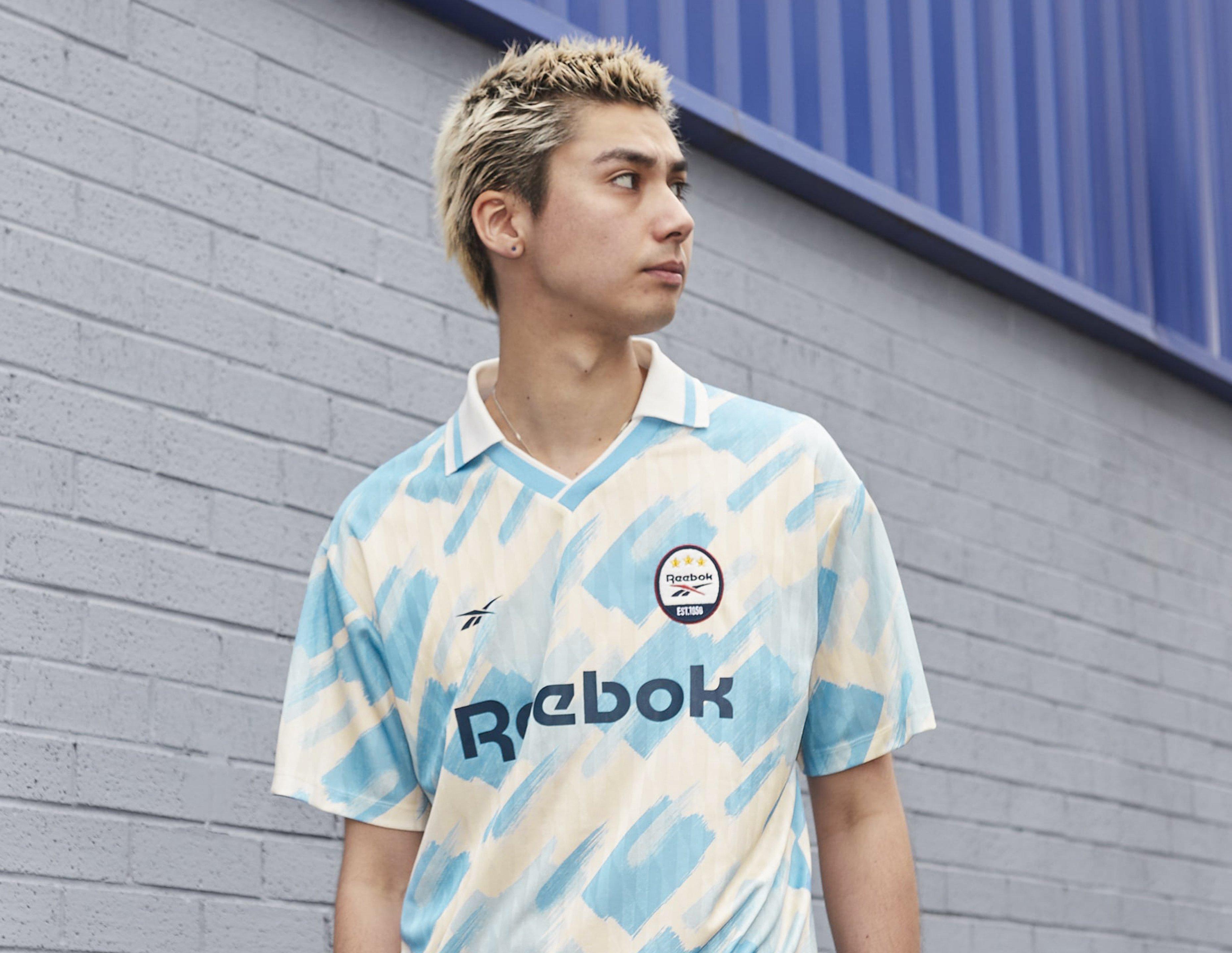 Reebok Farrow Football T-Shirt - size? exclusive