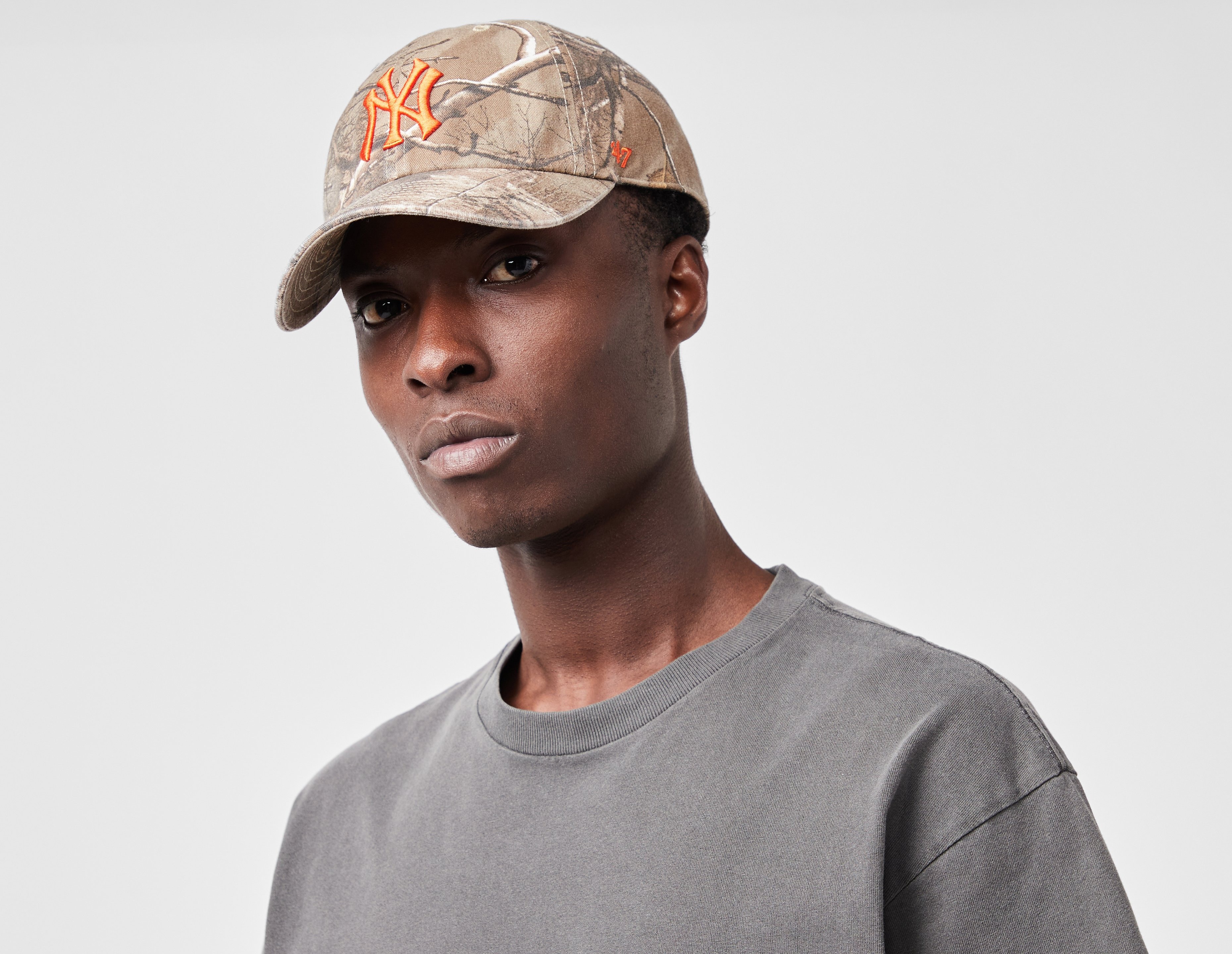Brown 47 Brand NY Yankees Real Tree Clean Up Cap - Rcj
