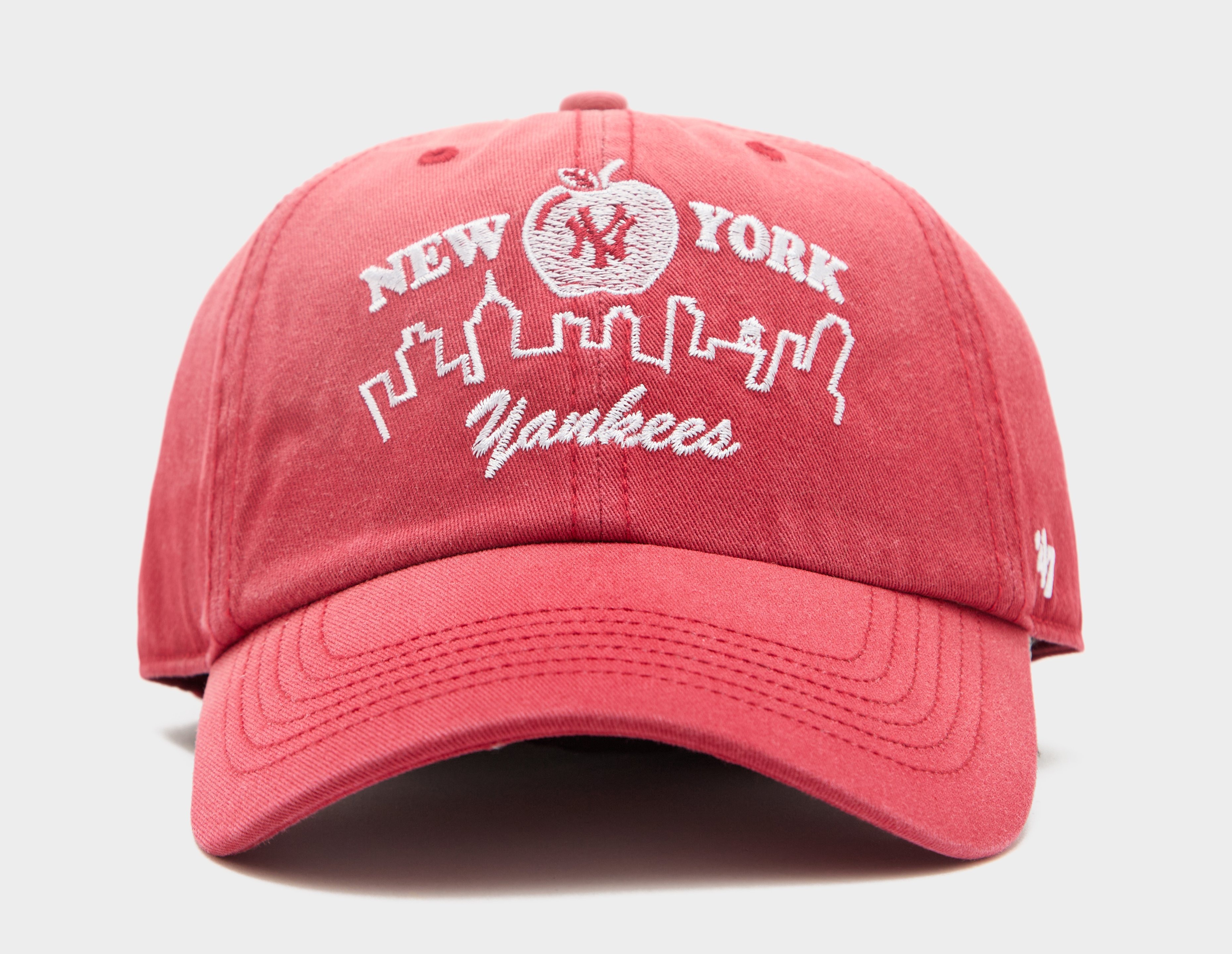 Pink yankees cap on sale