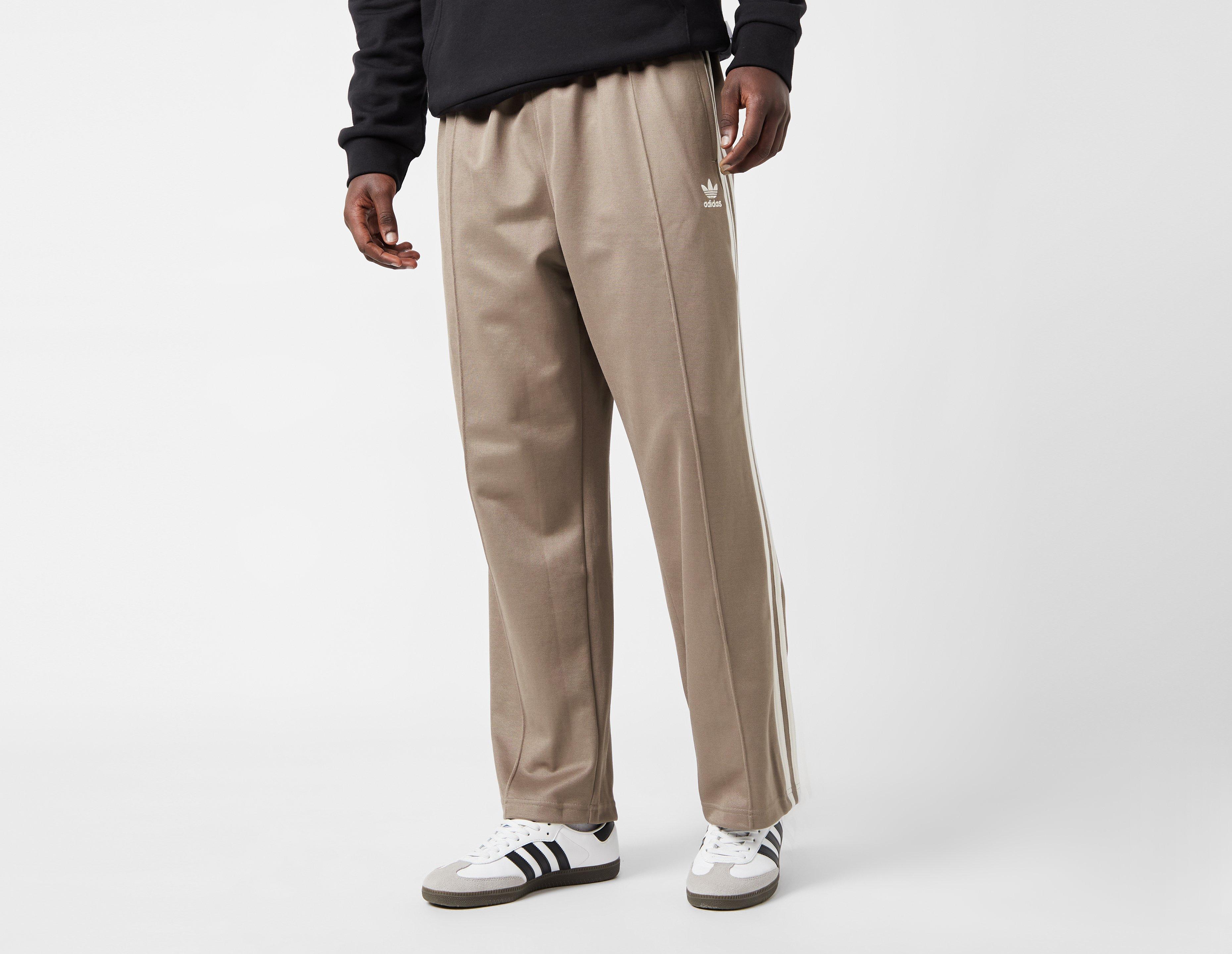 Brown adidas Originals Adicolor Baggy Firebird Track Pants Aitr
