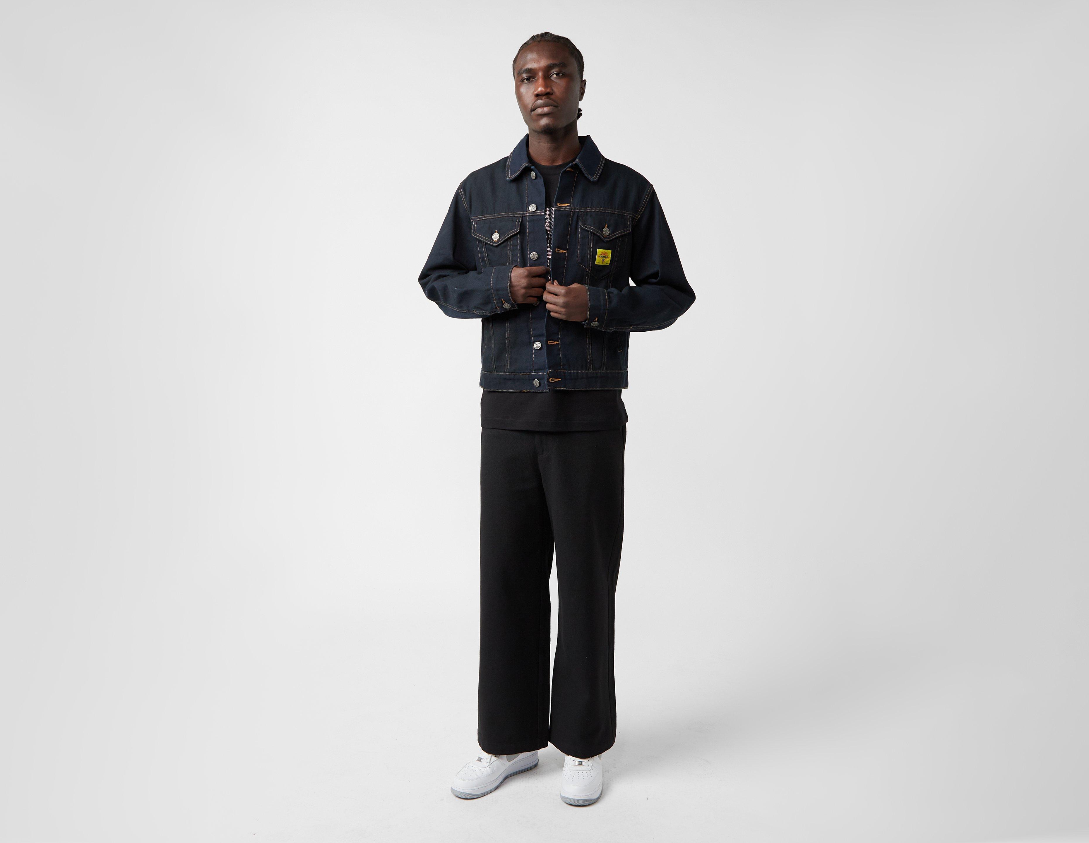 ICECREAM Oil Stained Denim Trucker Jacket