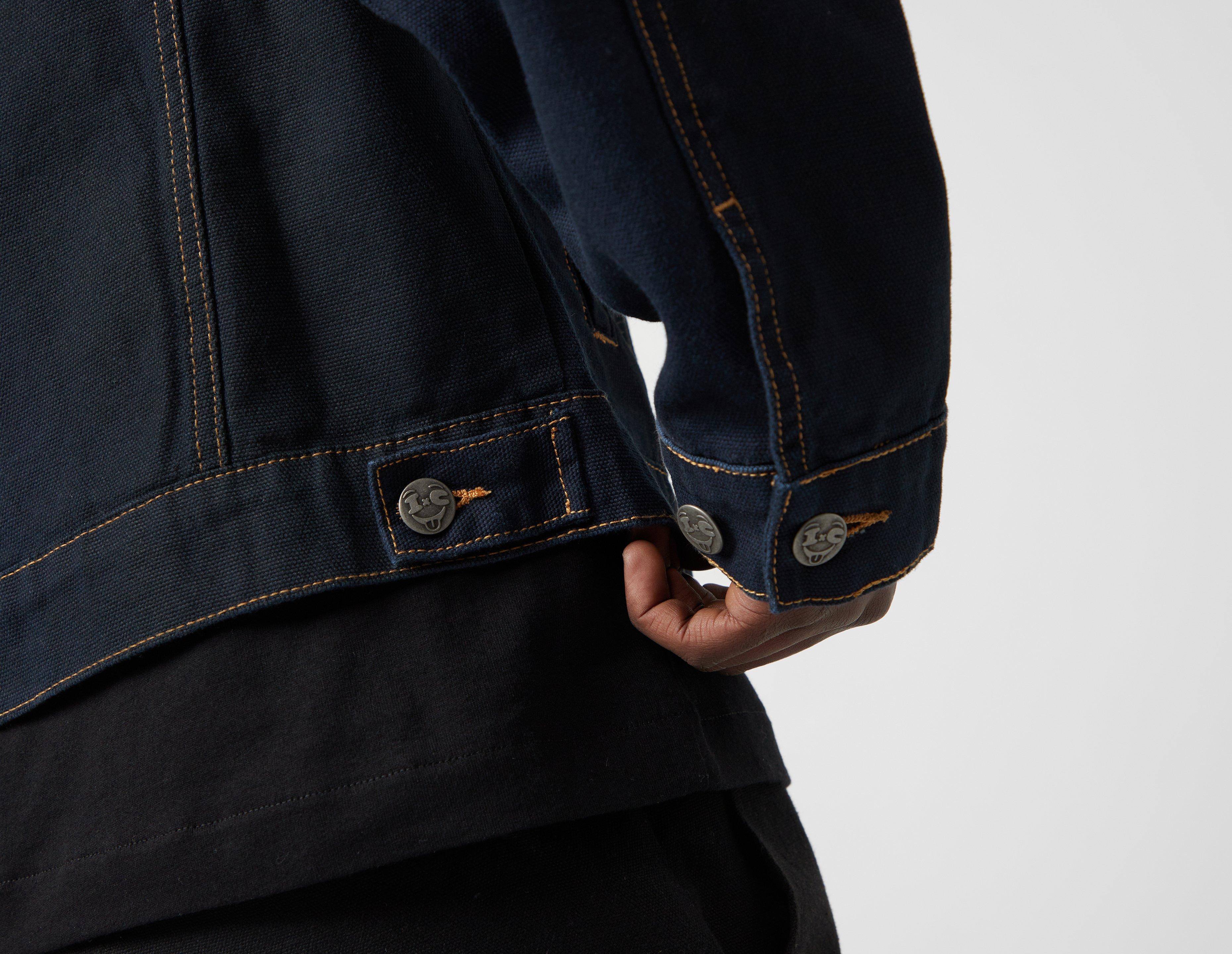 ICECREAM Oil Stained Denim Trucker Jacket