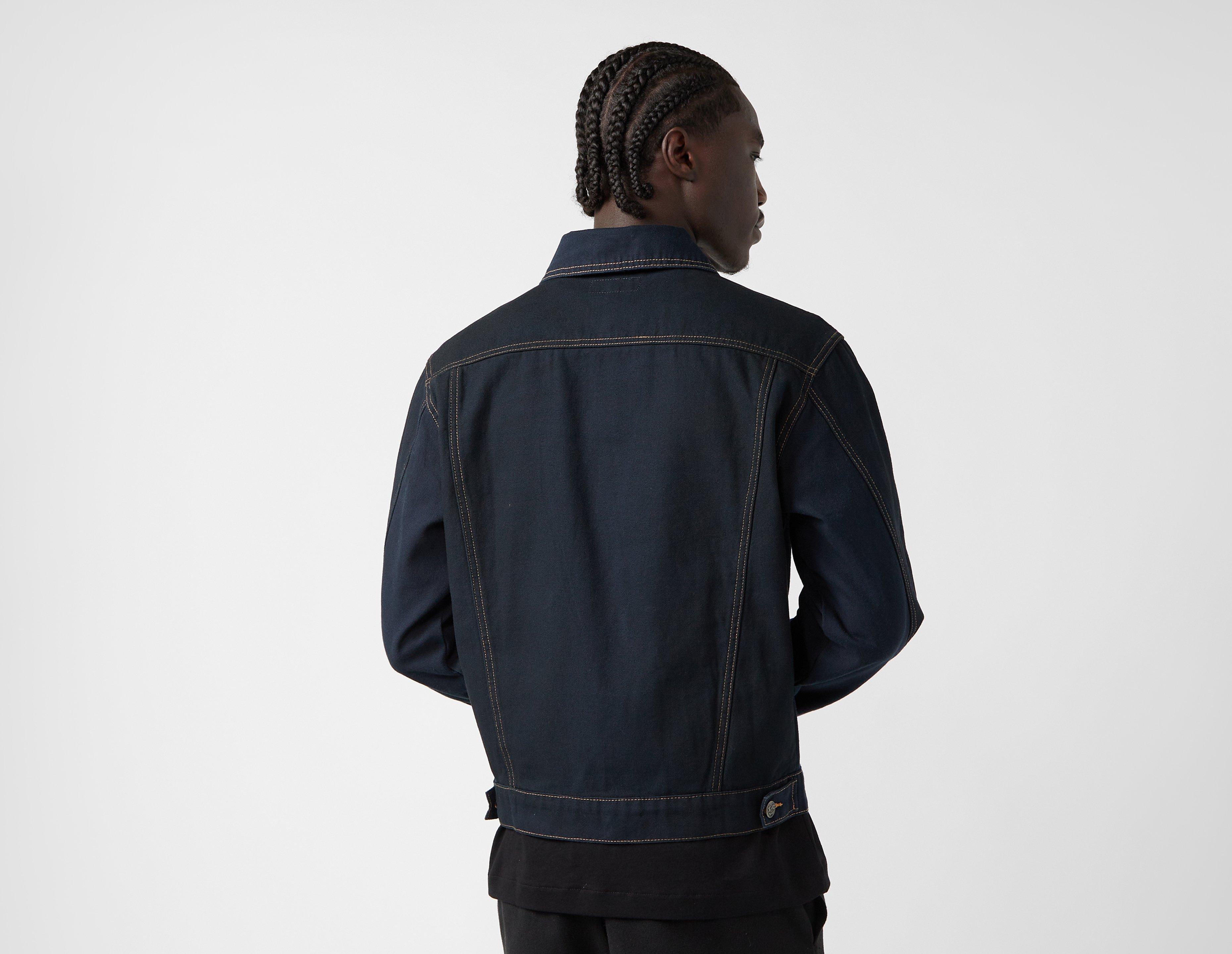 ICECREAM Oil Stained Denim Trucker Jacket