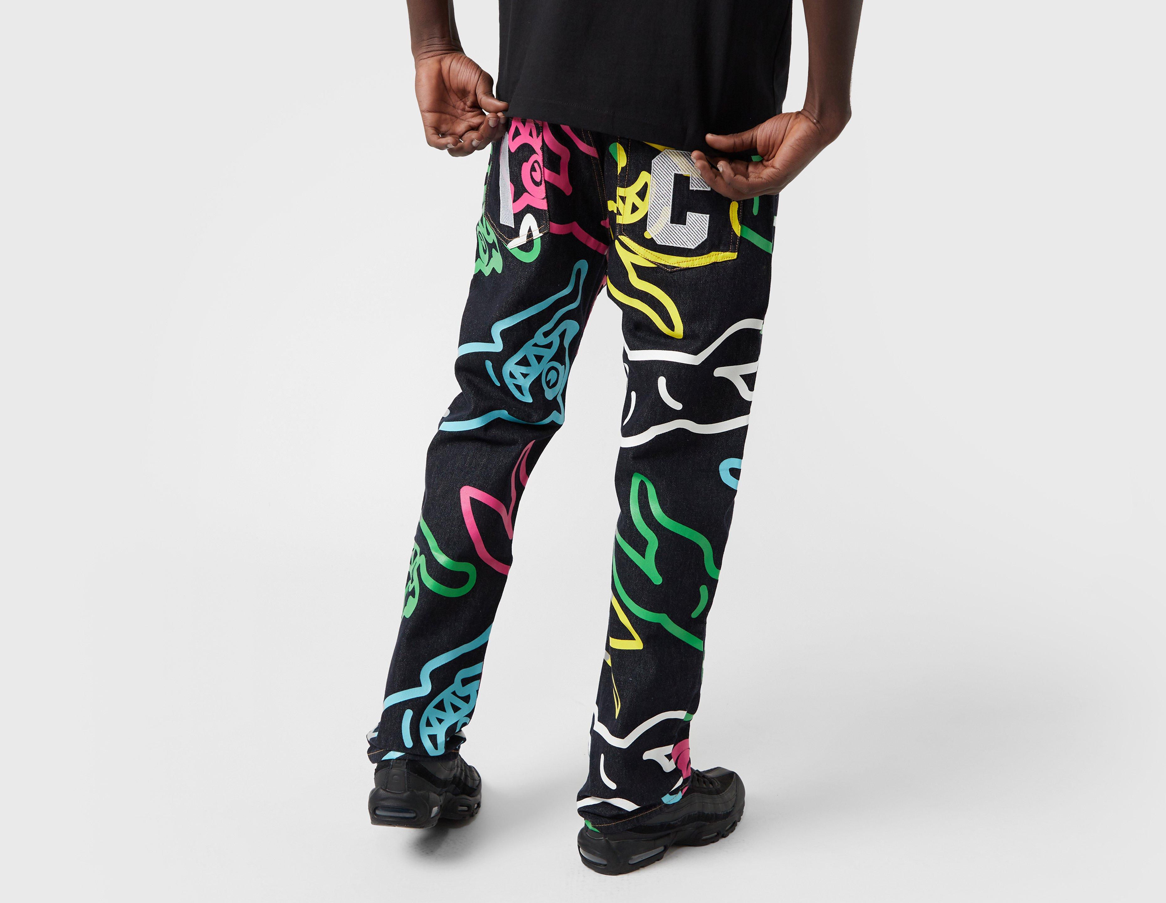 ICECREAM Jumbo Running Dog AOP Jeans