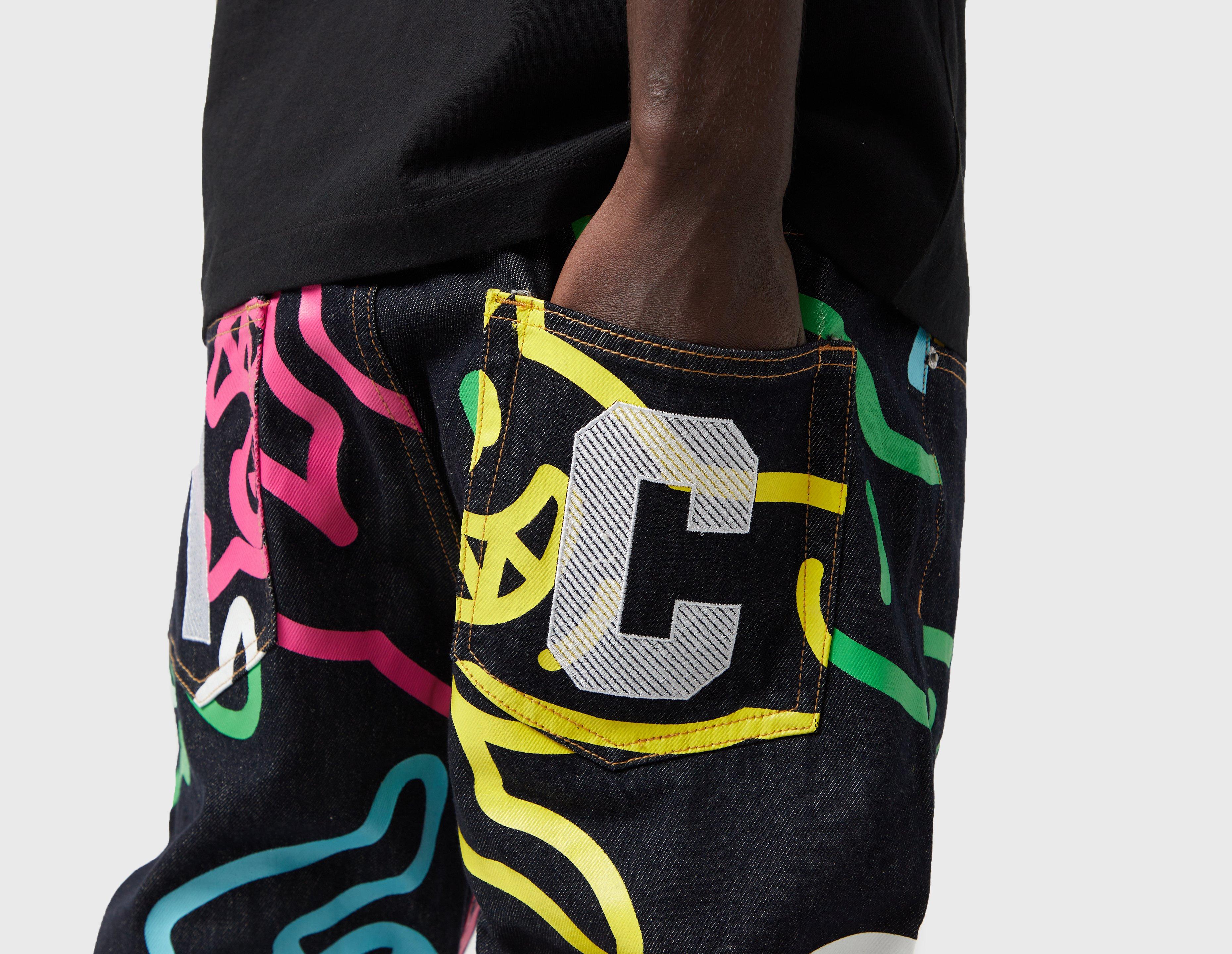 ICECREAM Jumbo Running Dog AOP Jeans