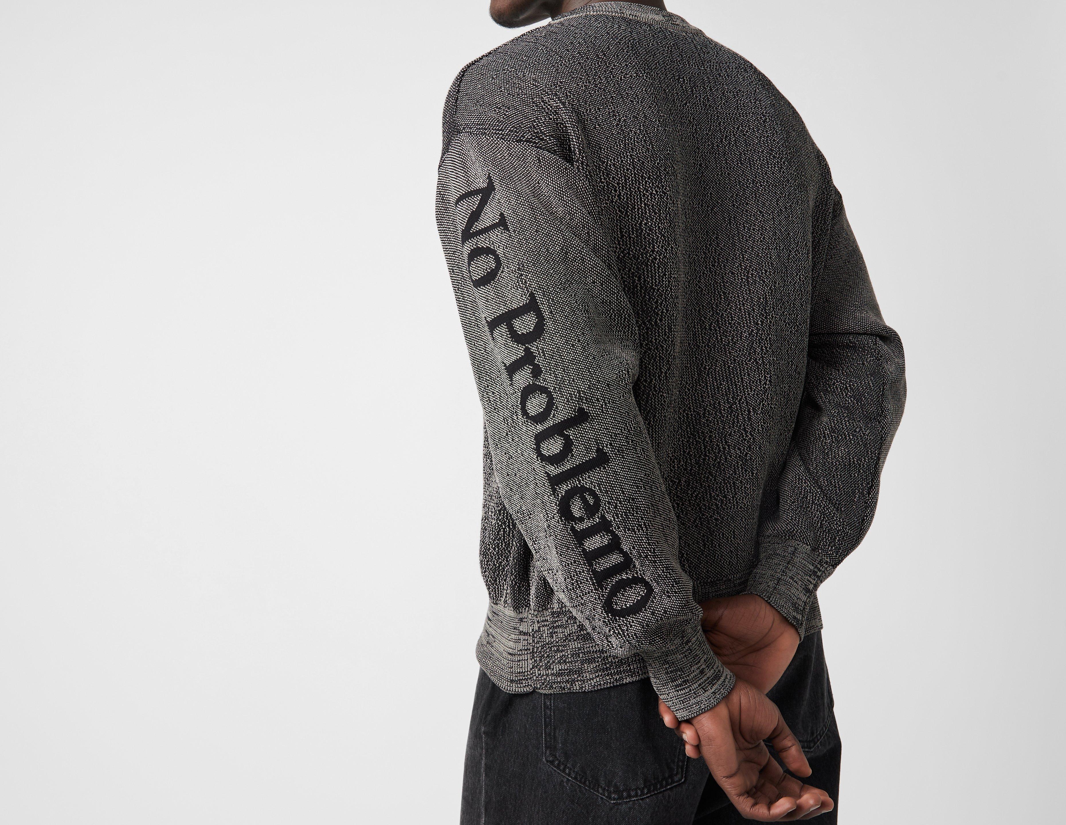No Problemo Glitch Crew Neck Knit Jumper