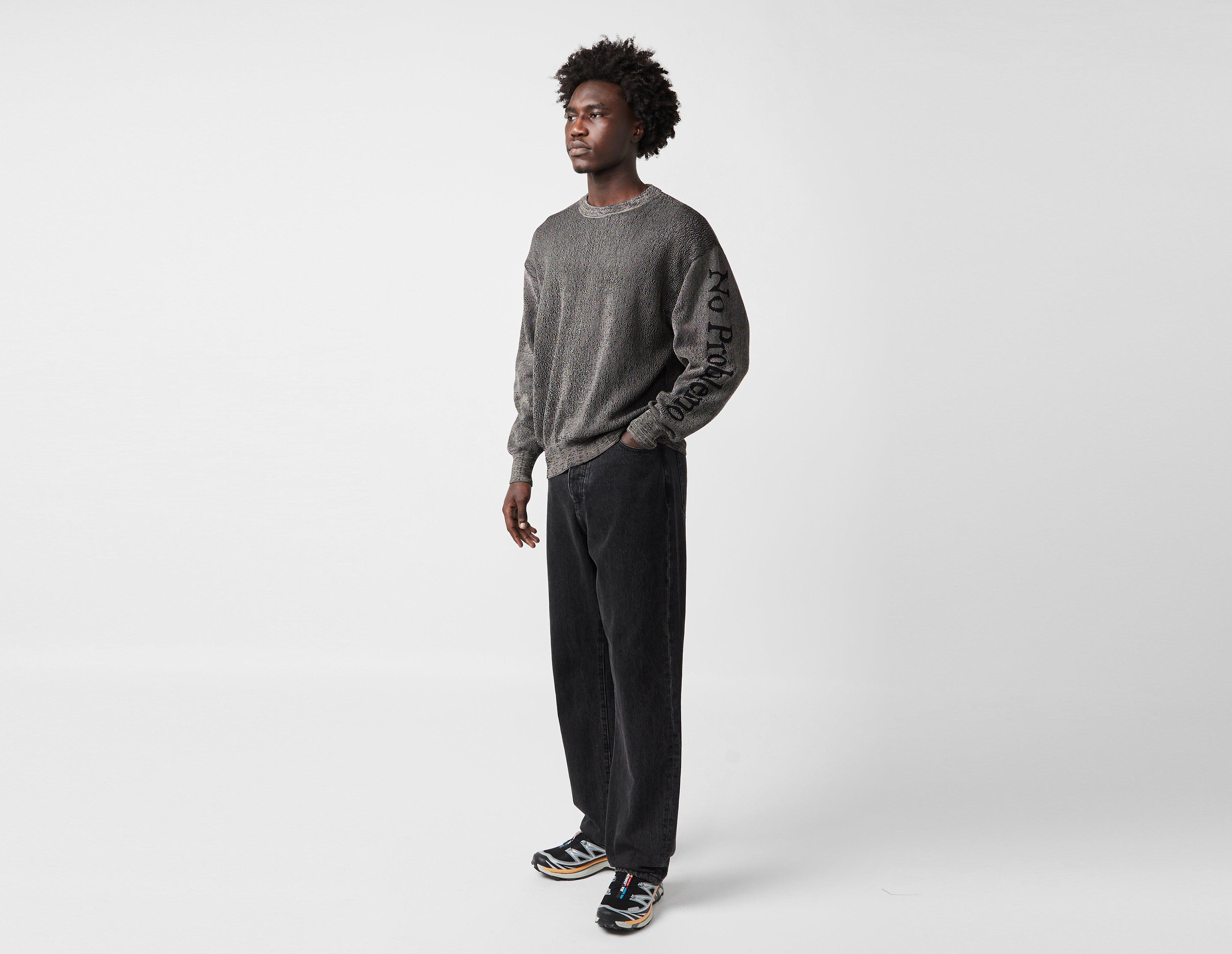 No Problemo Glitch Crew Neck Knit Jumper