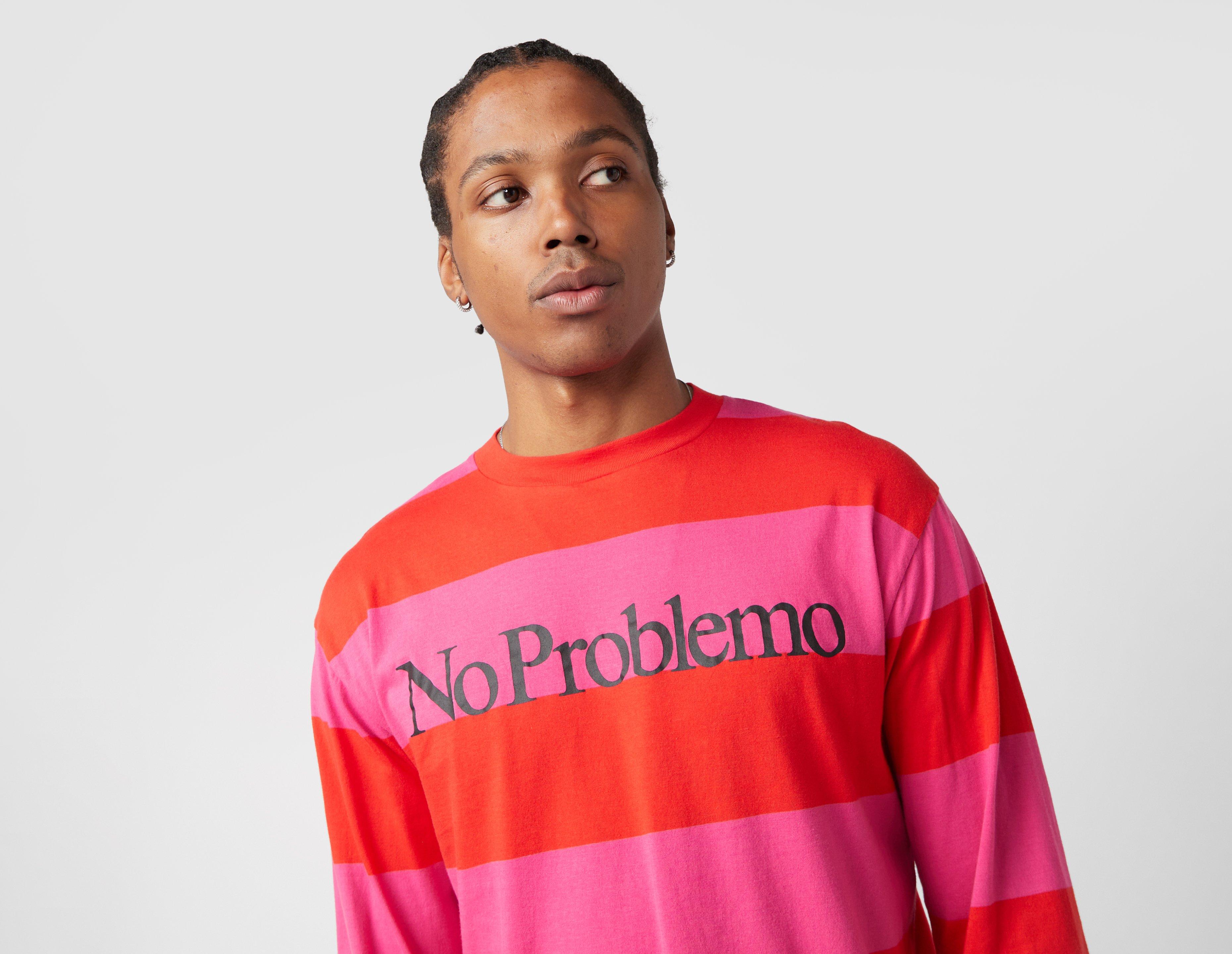 No Problemo Striped Long Sleeve T-Shirt