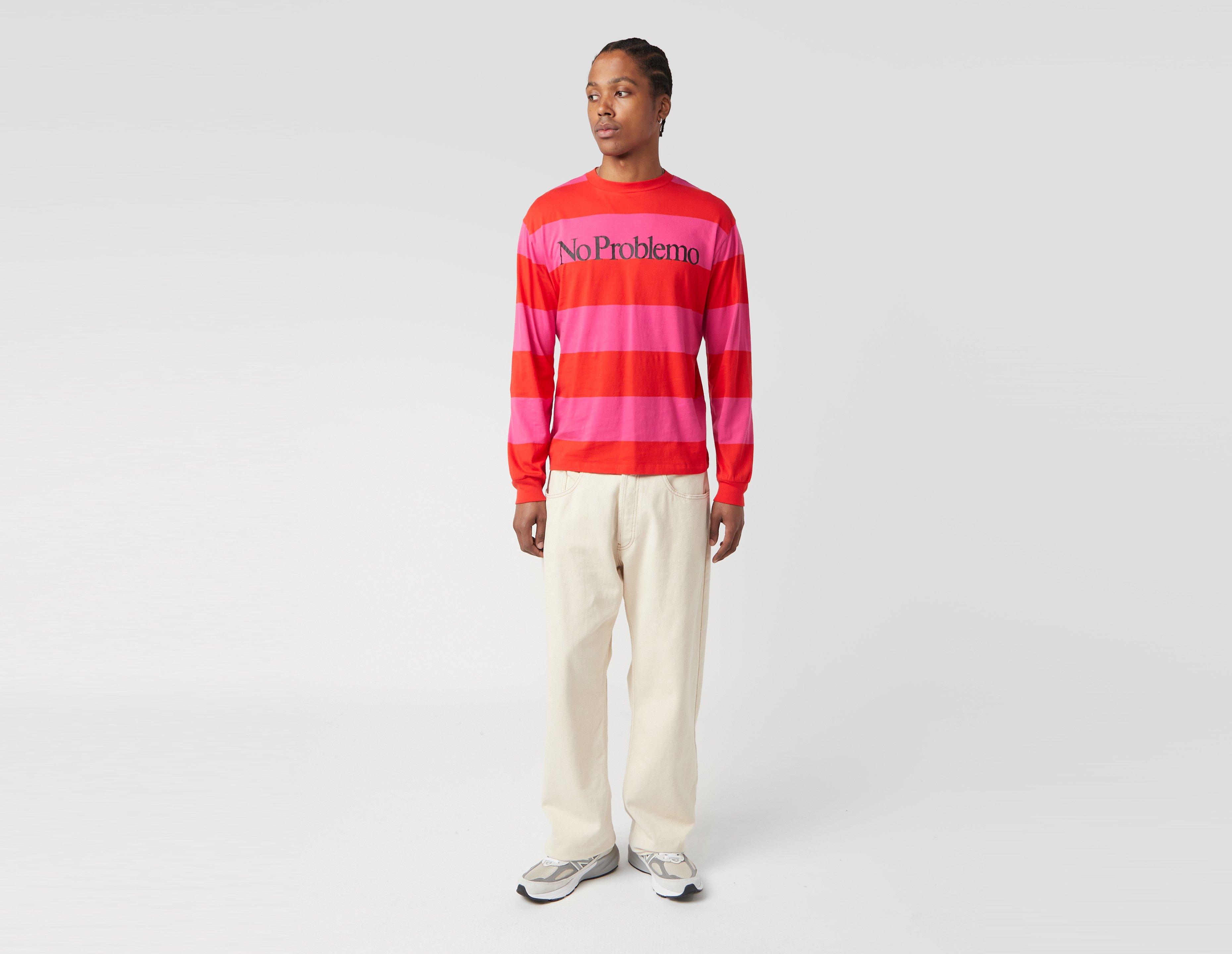 No Problemo Striped Long Sleeve T-Shirt