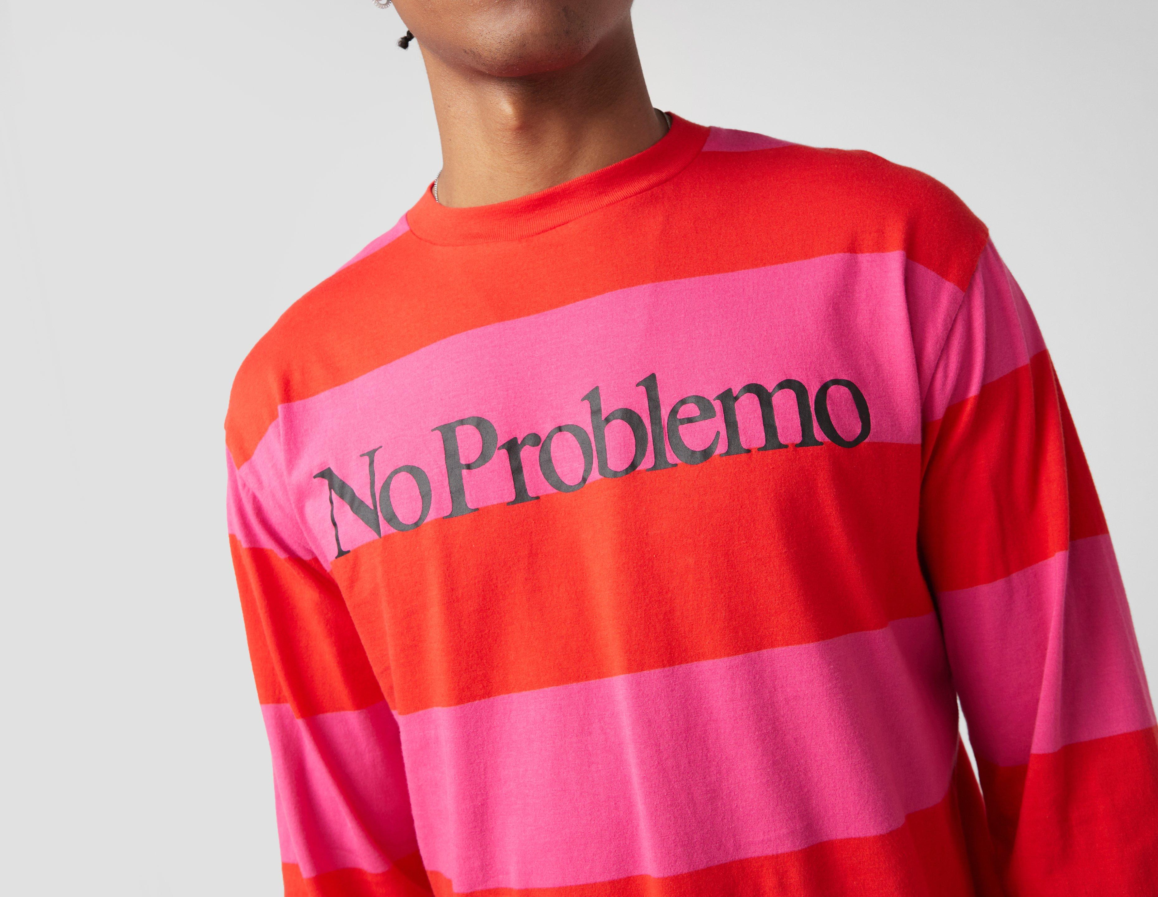 No Problemo Striped Long Sleeve T-Shirt