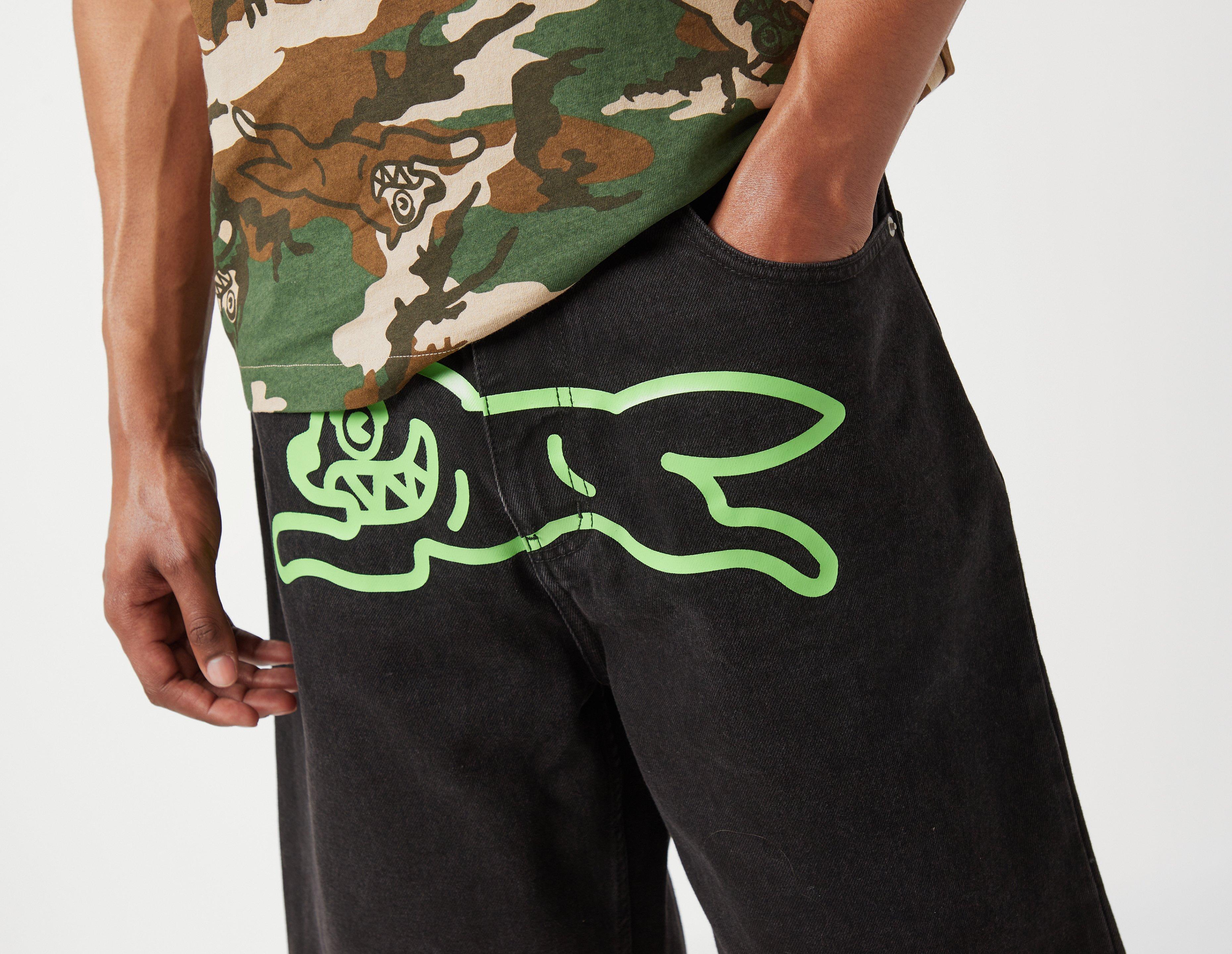 ICECREAM Running Dog Denim Shorts