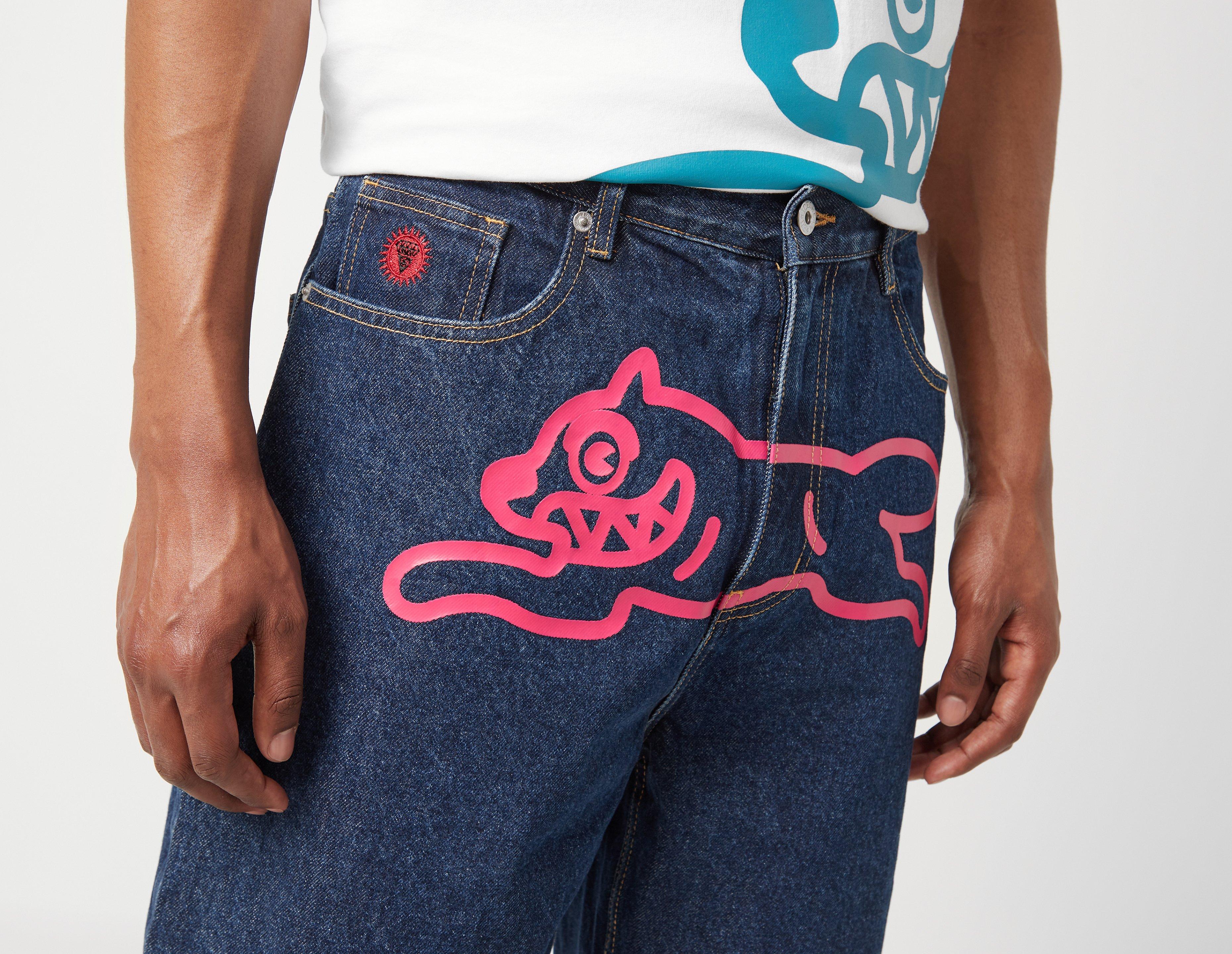 ICECREAM Running Dog Denim Shorts