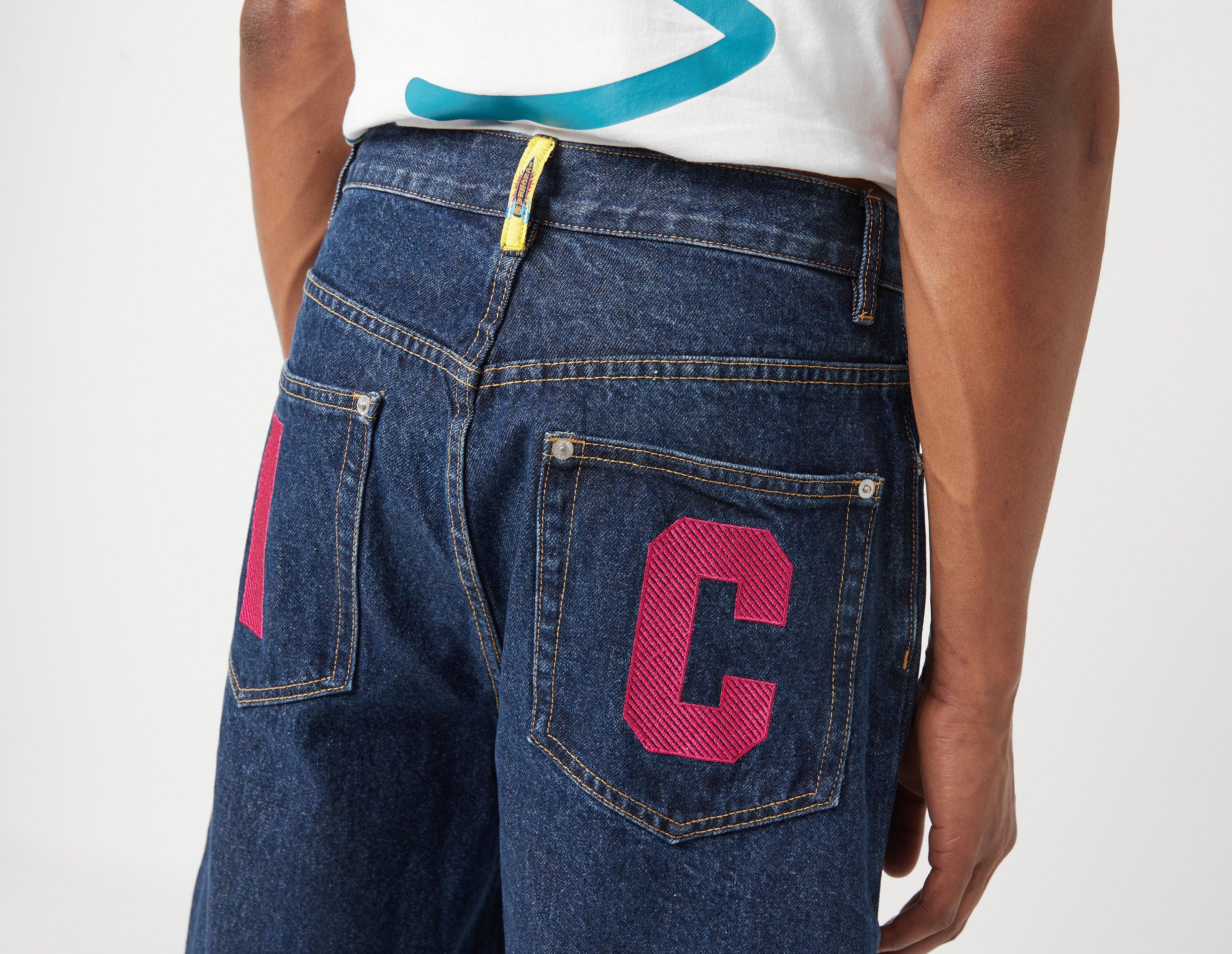 ICECREAM Running Dog Denim Shorts