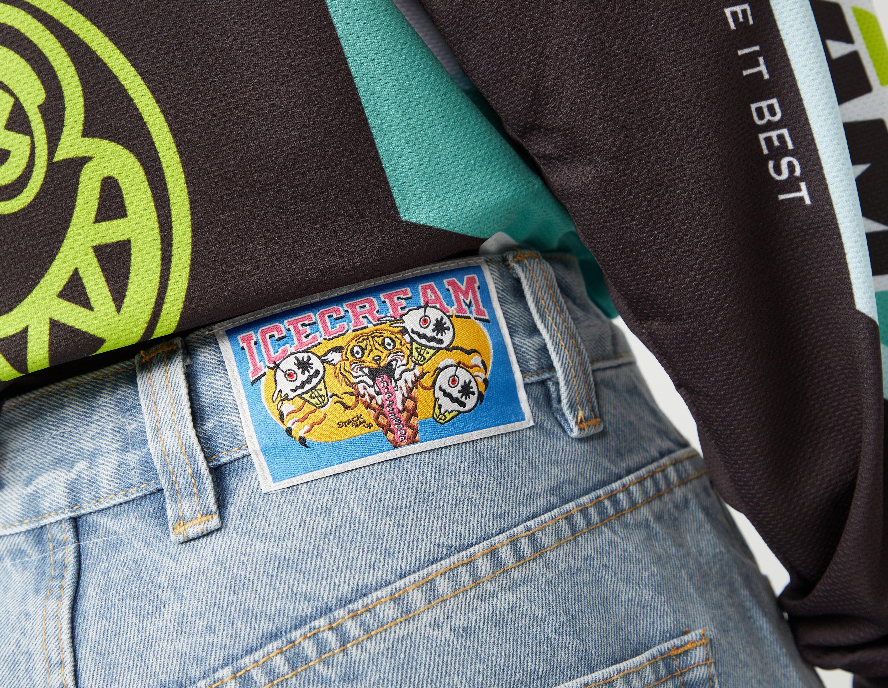 ICECREAM Running Dog Wide Jeans