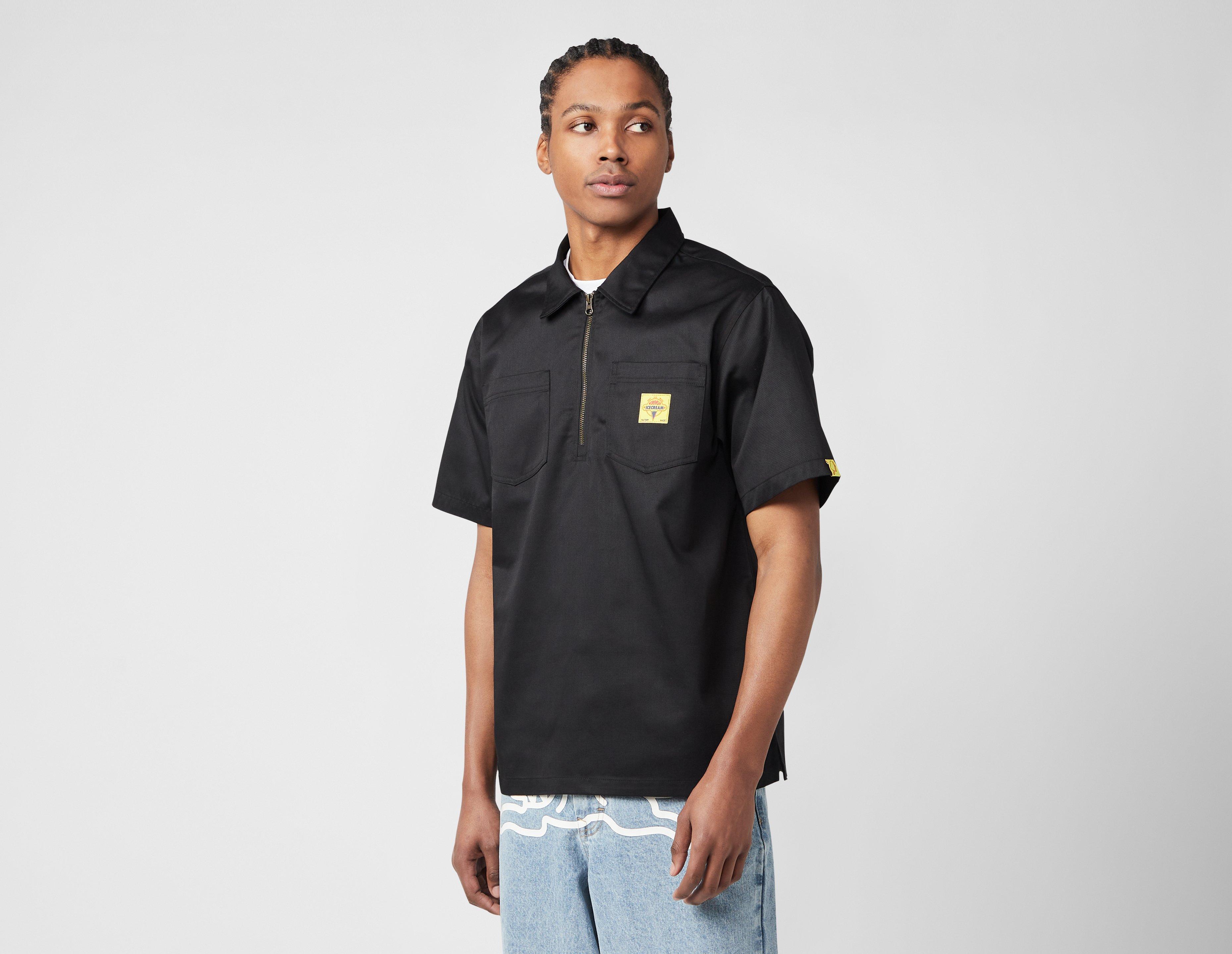 ICECREAM Quarter Zip Work Shirt