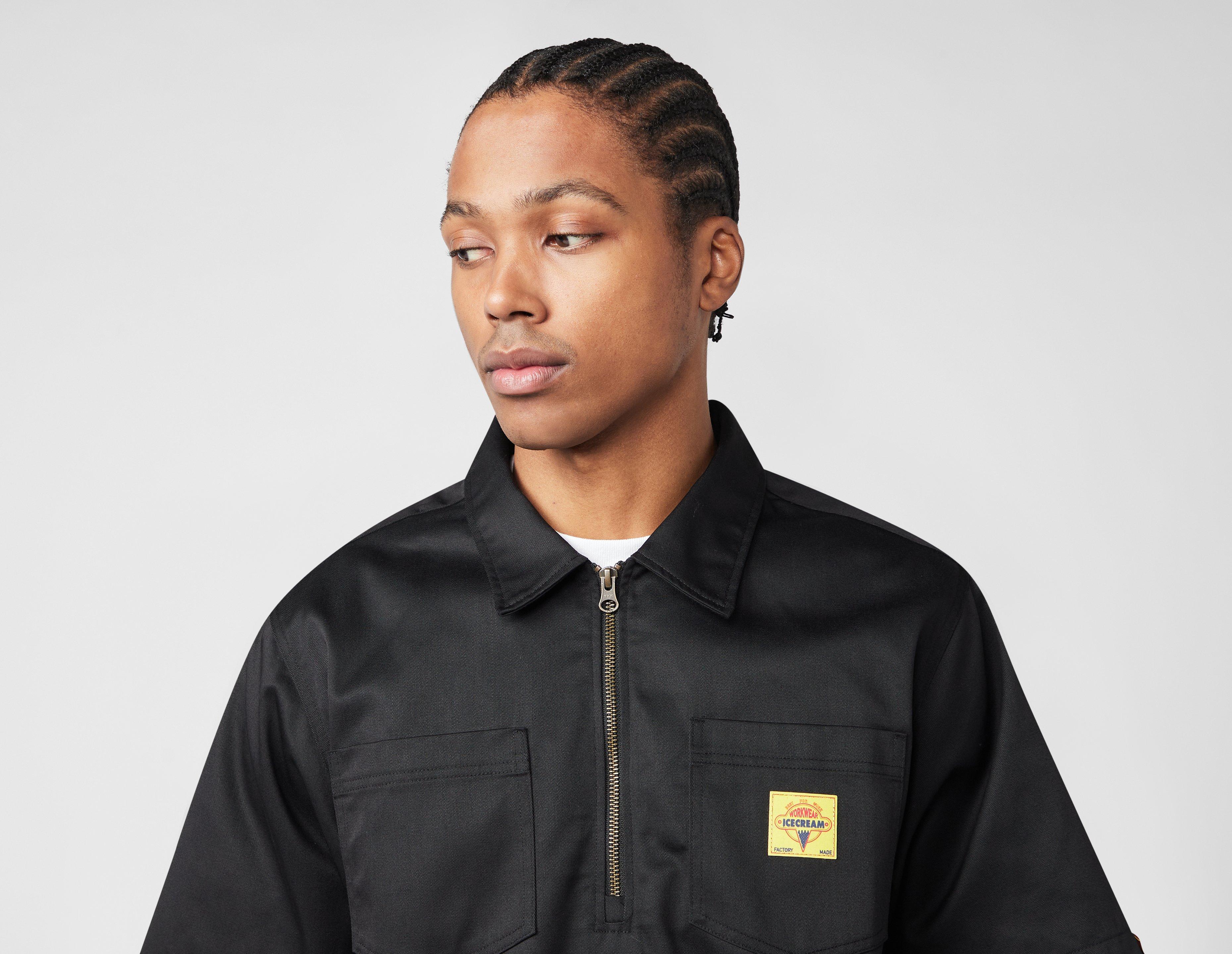 ICECREAM Quarter Zip Work Shirt