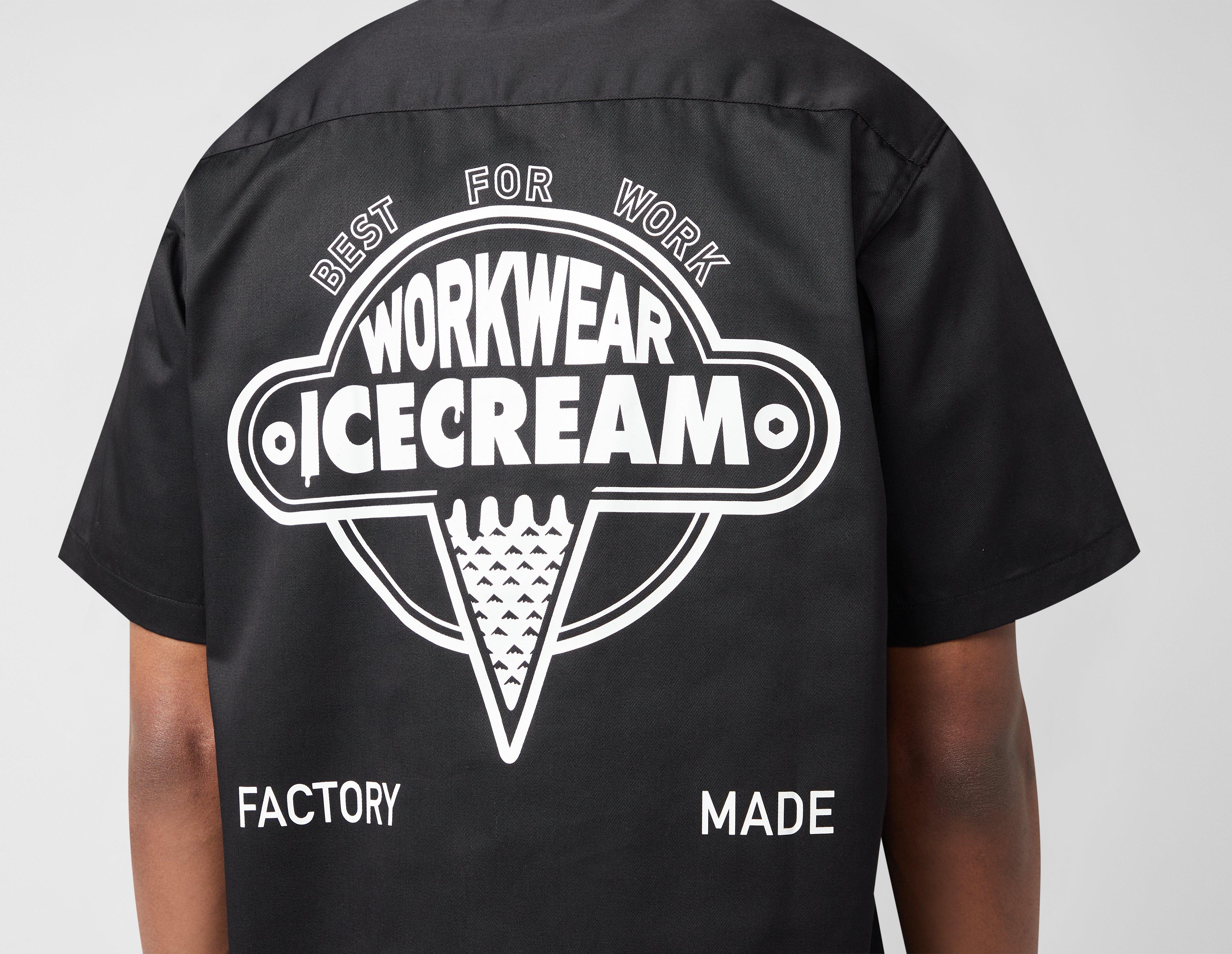 ICECREAM Quarter Zip Work Shirt