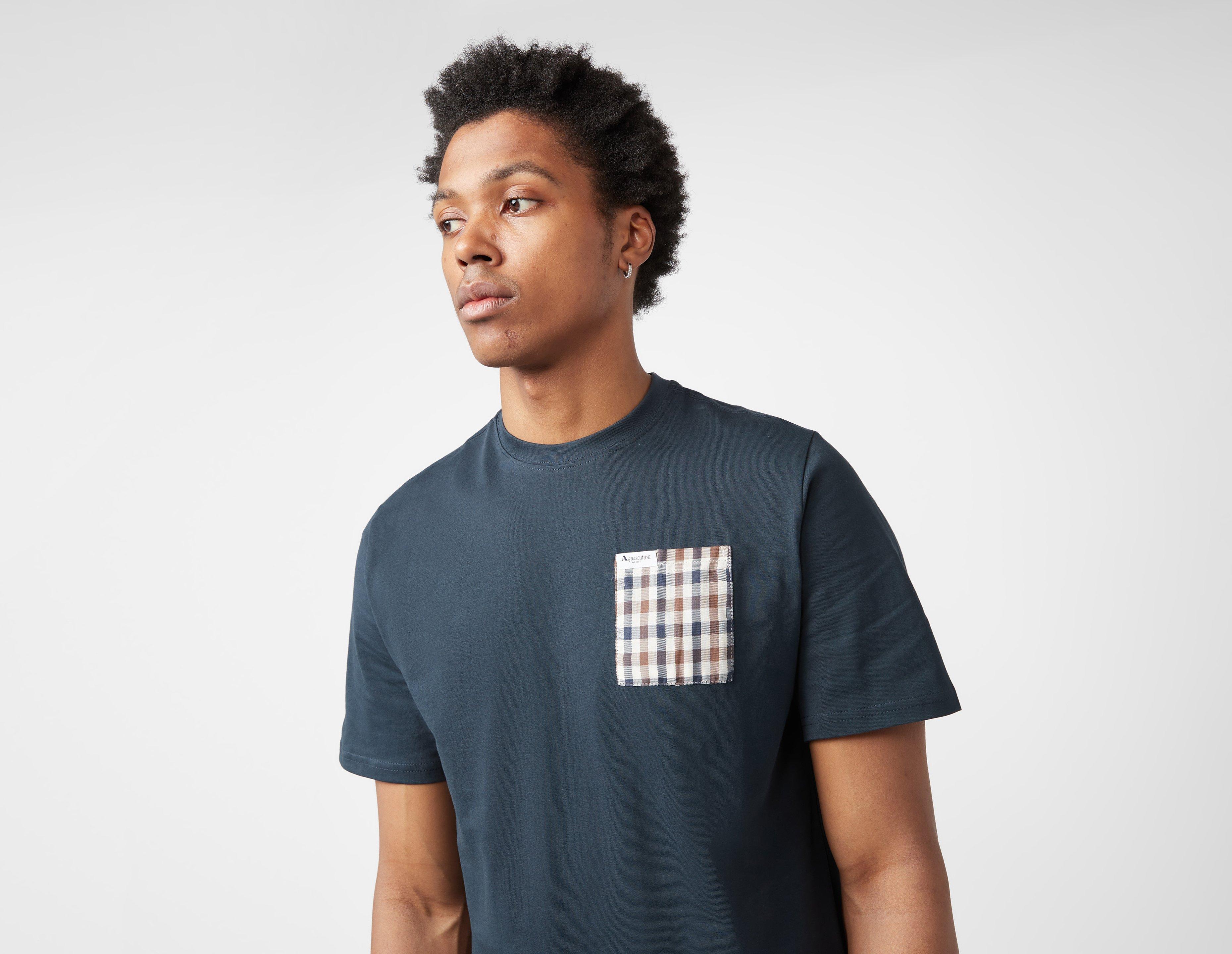 Aquascutum Check Pocket T-Shirt