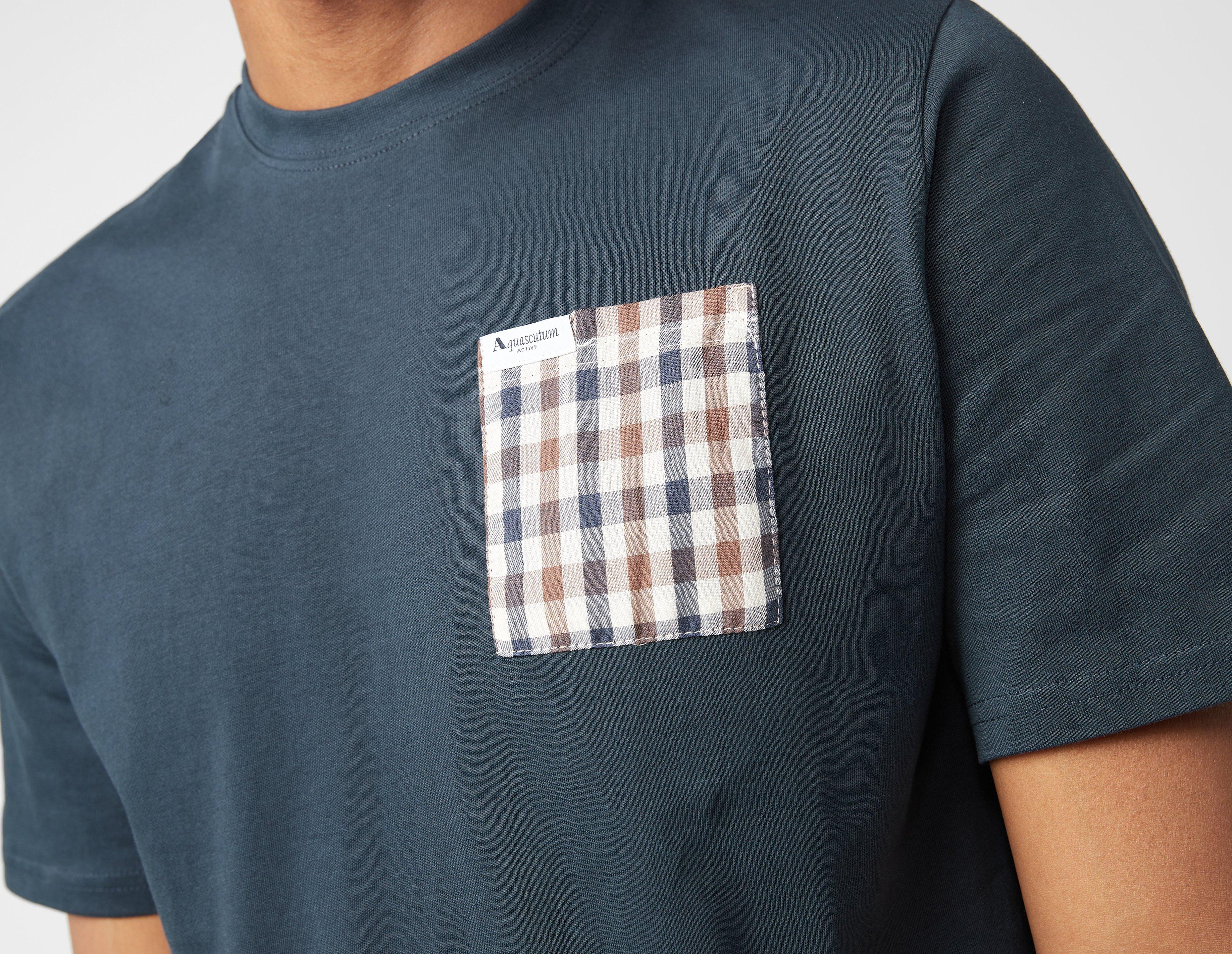Aquascutum Check Pocket T-Shirt