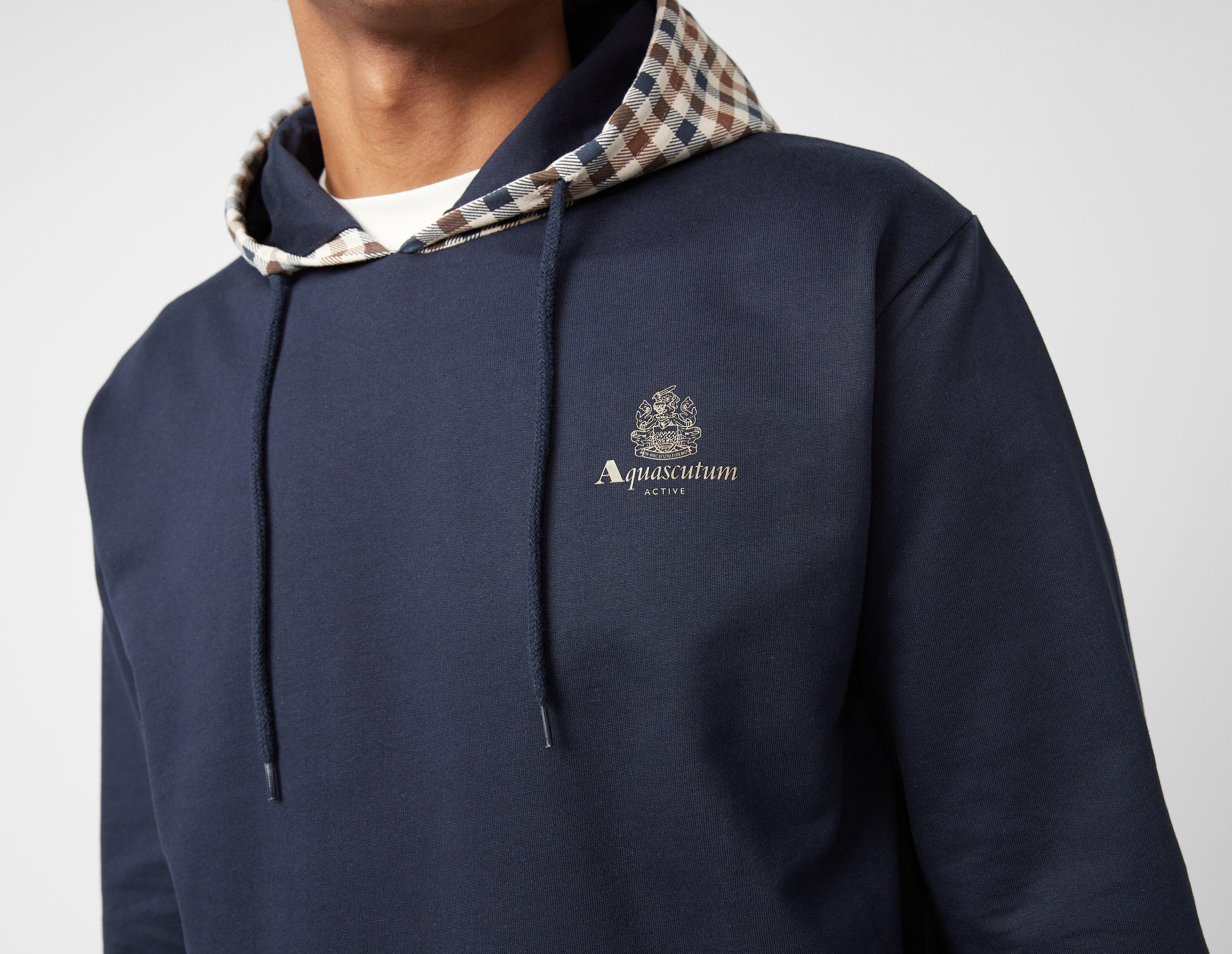 Aquascutum Club Check Hoodie
