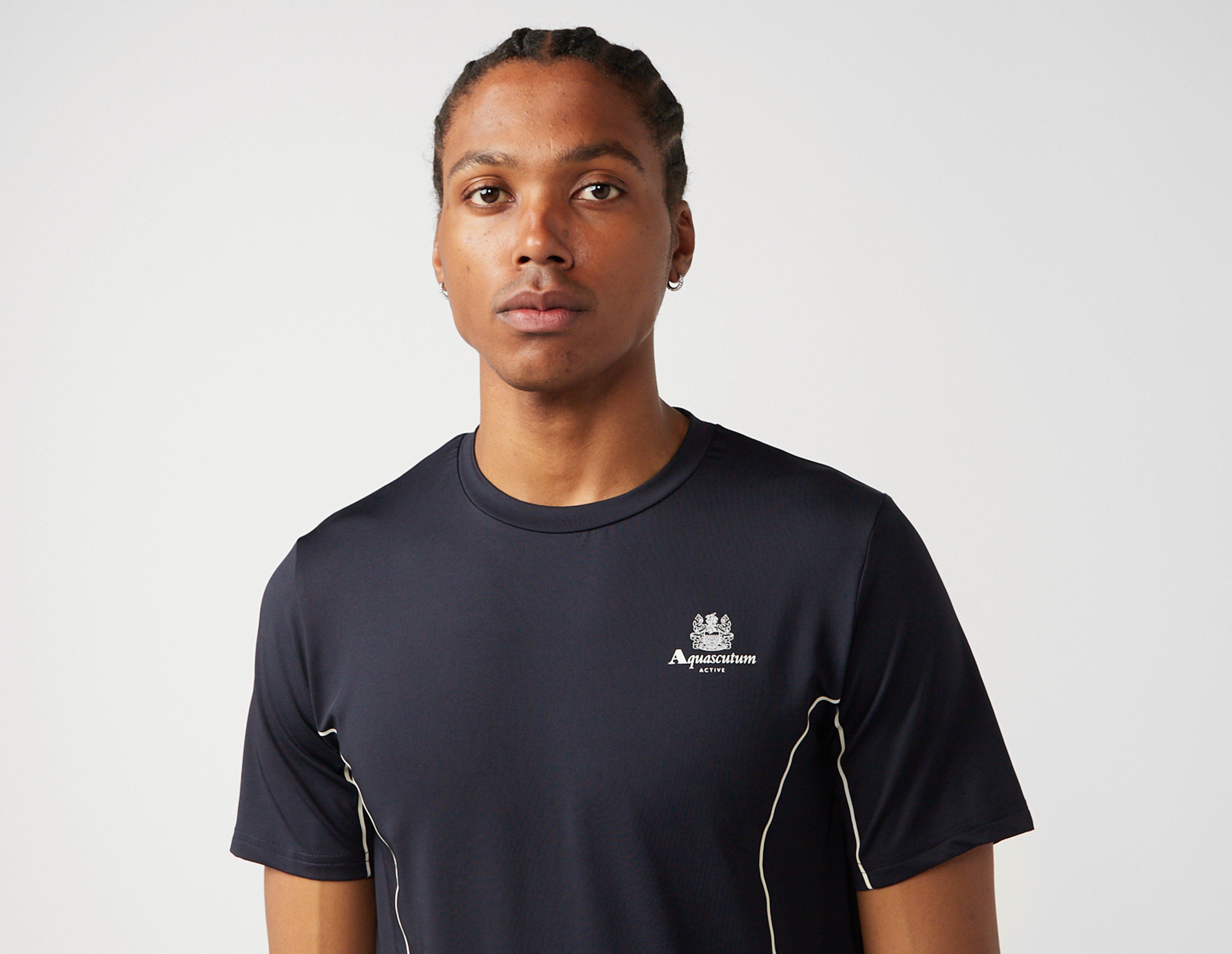 Aquascutum Active Stretch Stripes T-Shirt
