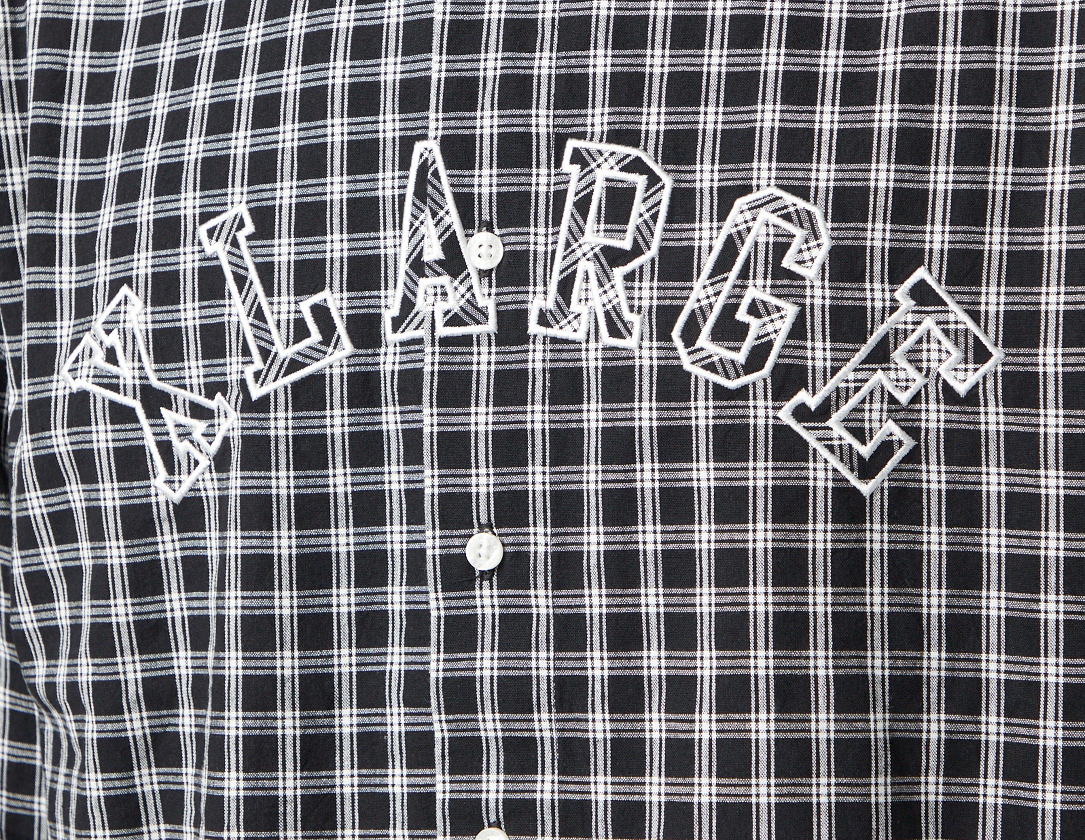 XLARGE Patch Logo Plaid Shirt