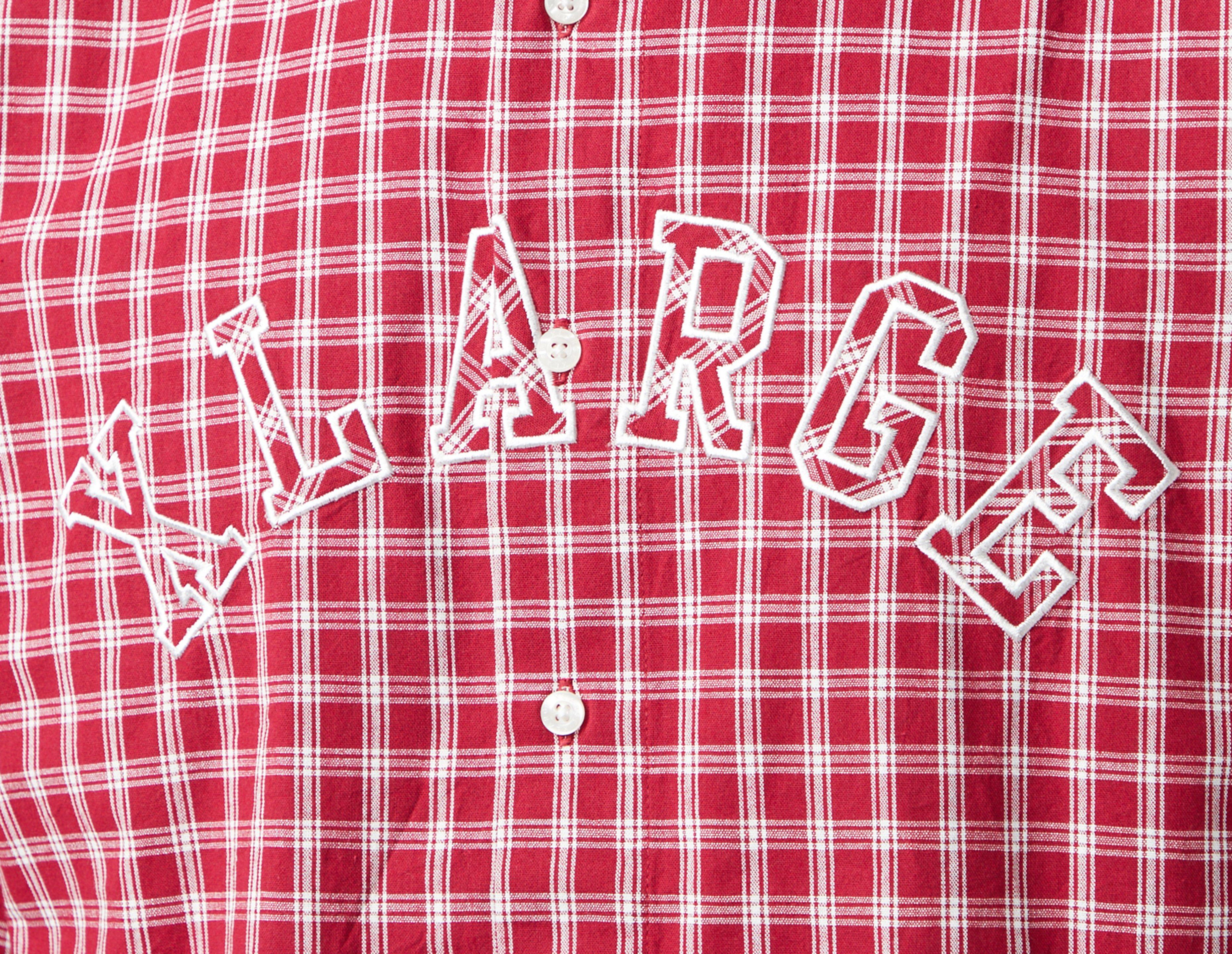 XLARGE Patch Logo Plaid Shirt