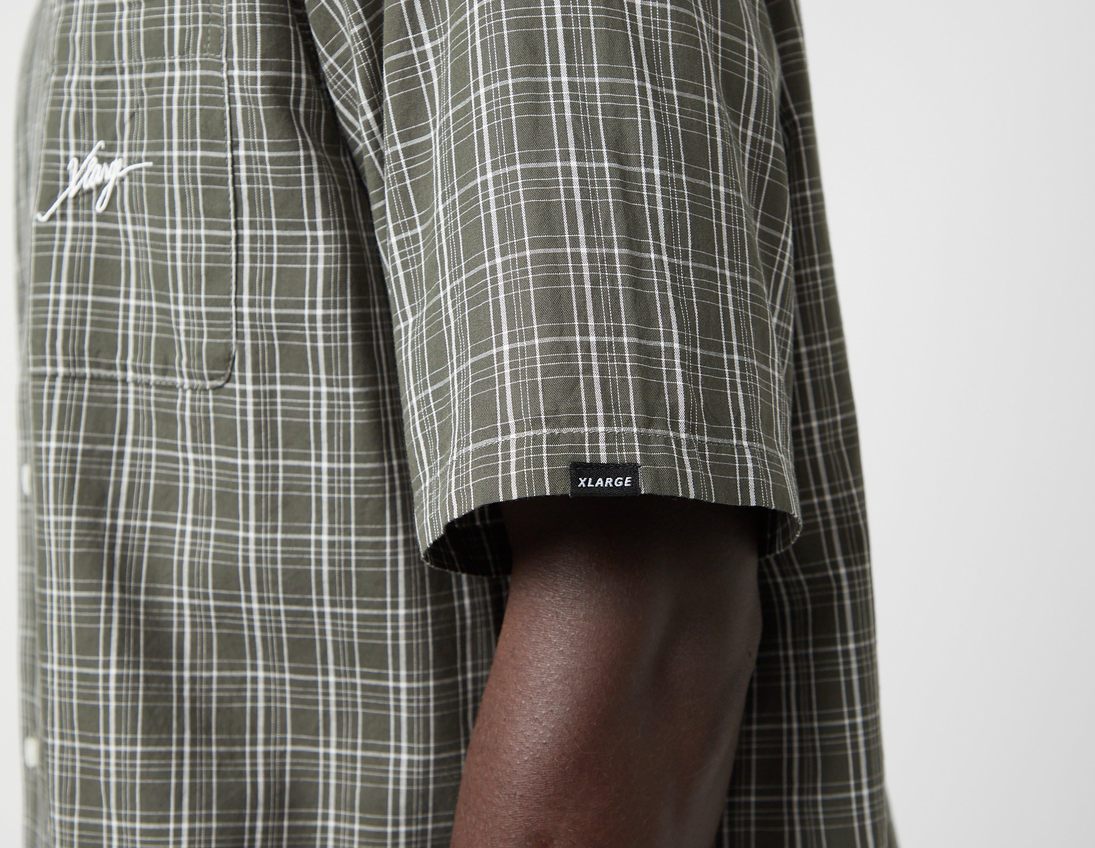 XLARGE Embroidered Plaid Shirt