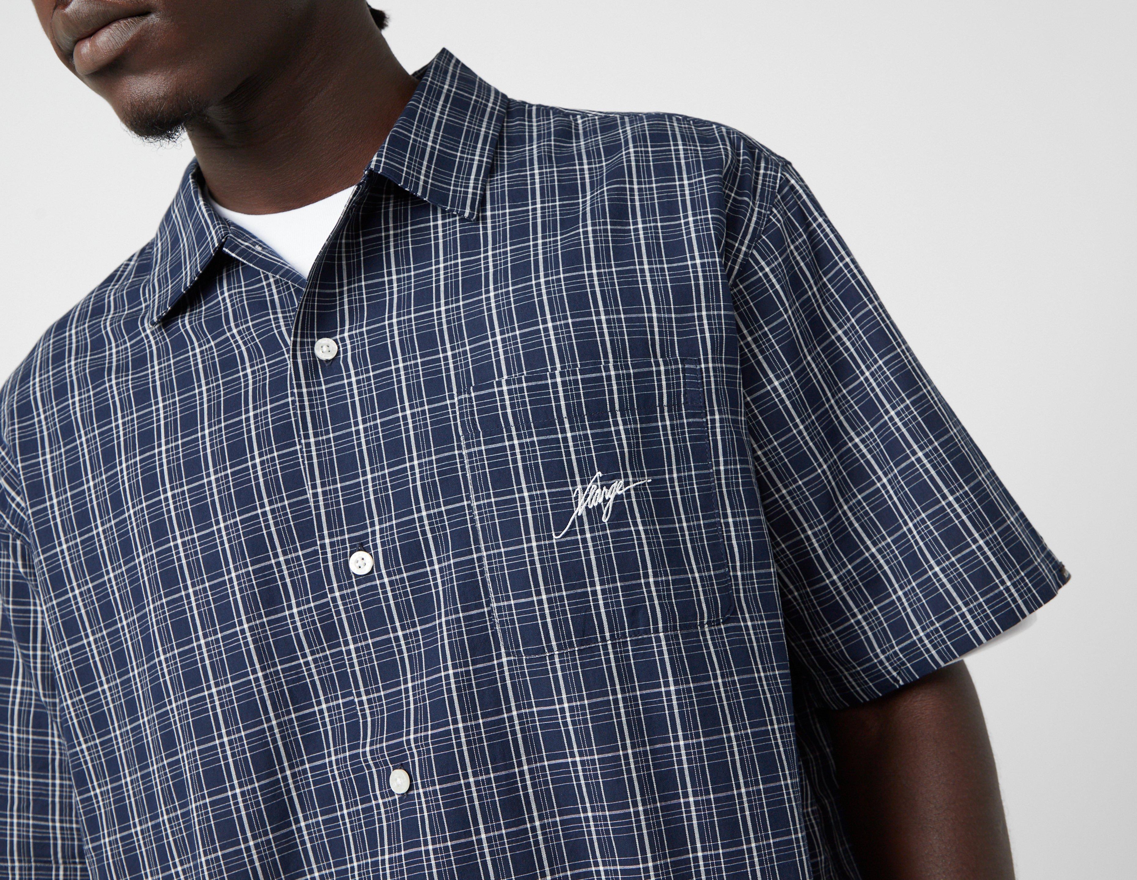 XLARGE Embroidered Plaid Shirt