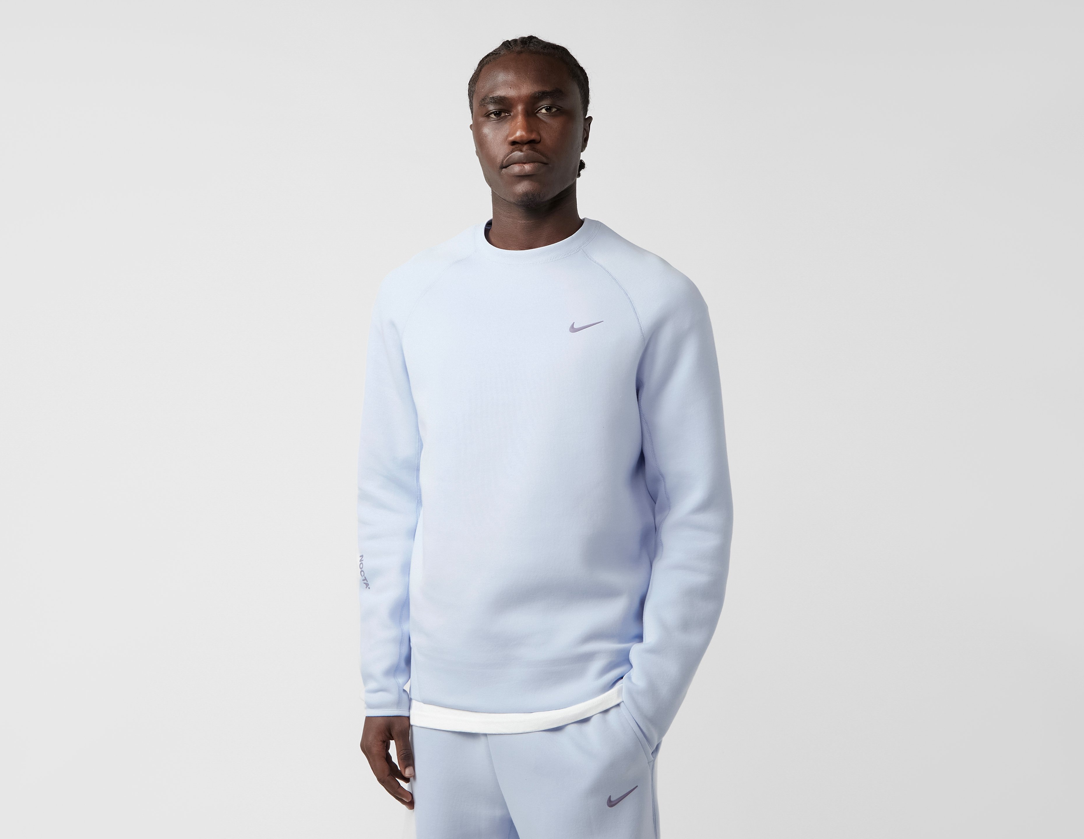 Blue nike crew neck on sale