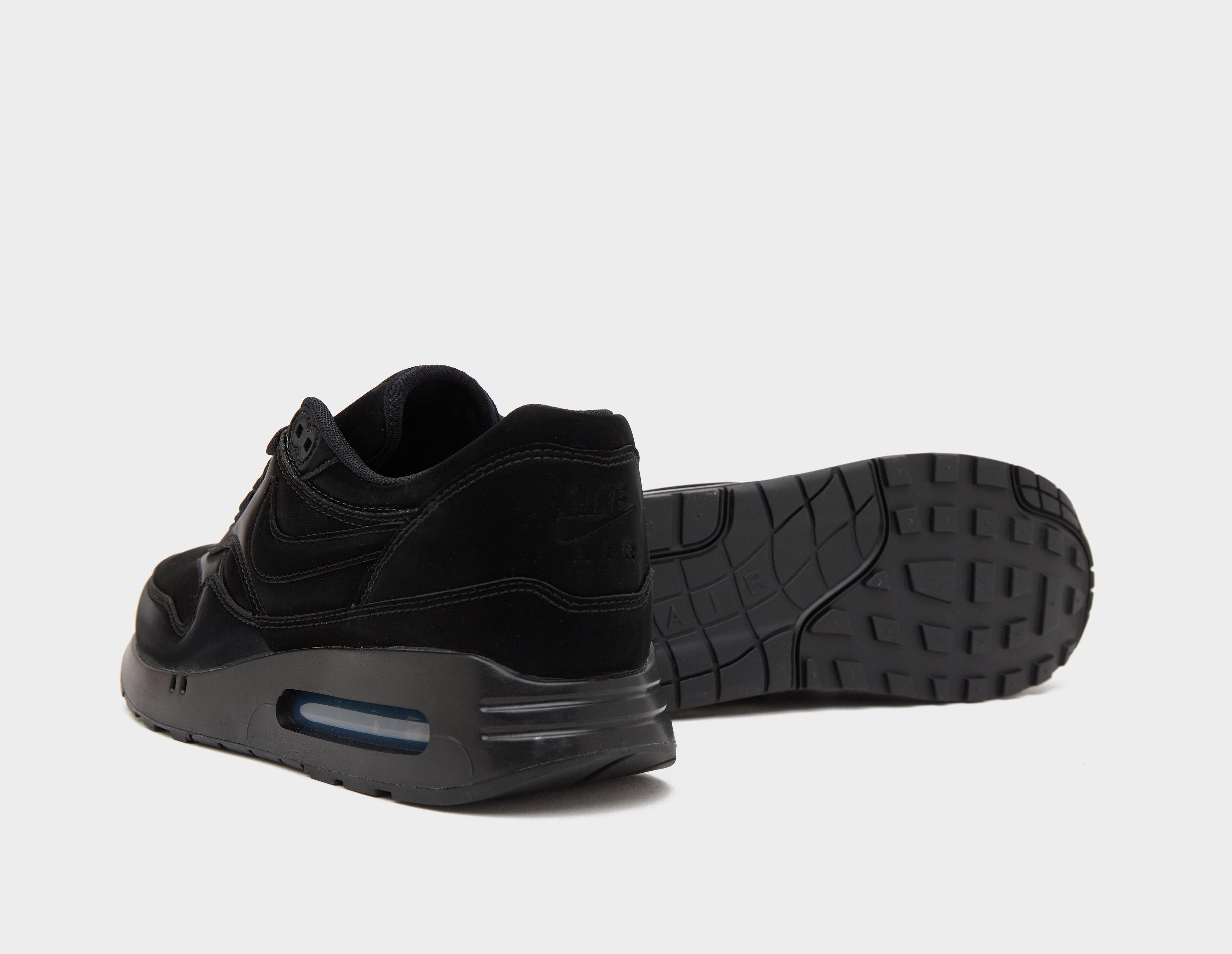 Nike air max 1 suede zwart sale