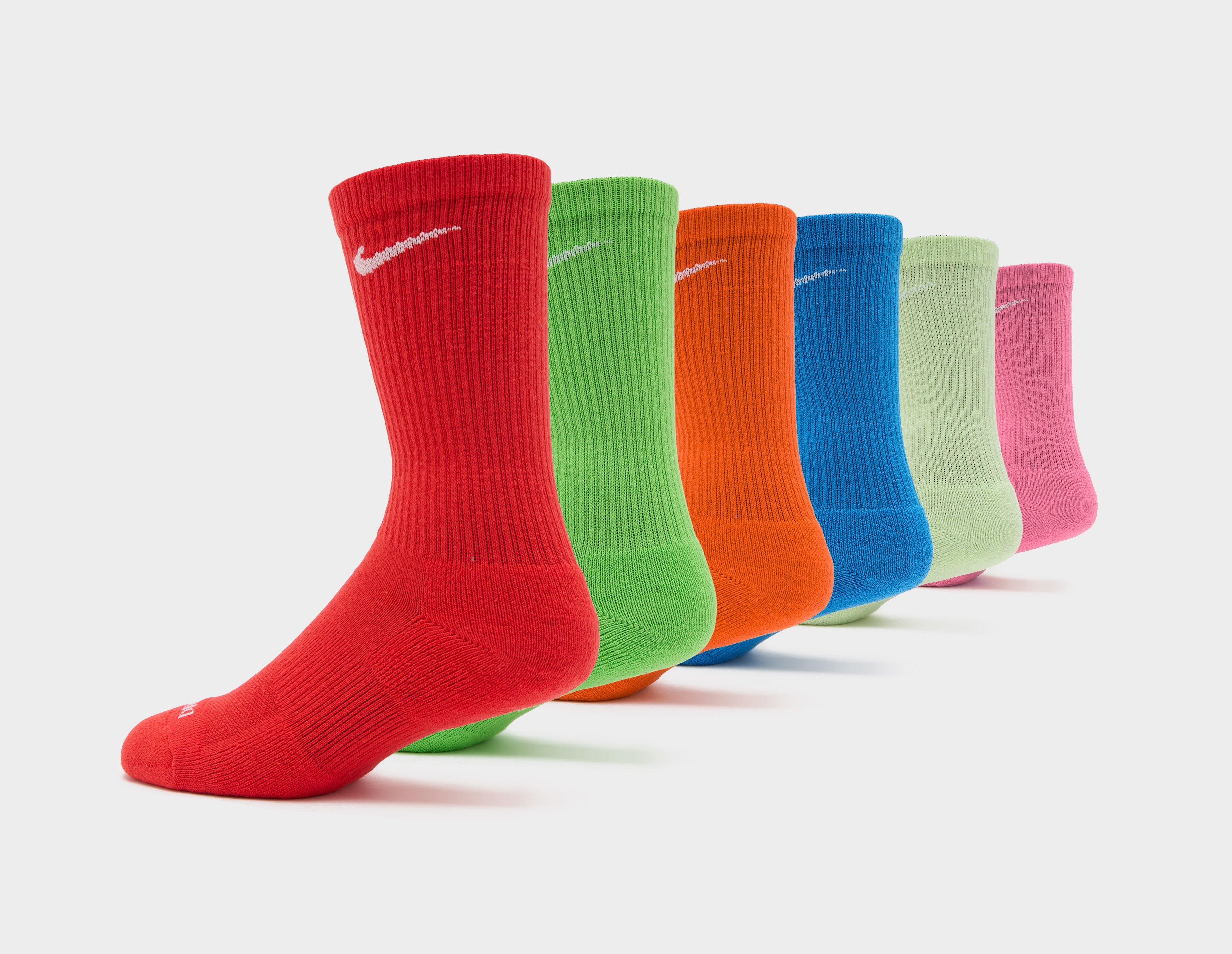 Nike 6-Pack Everyday Cushioned Training Crew Socks